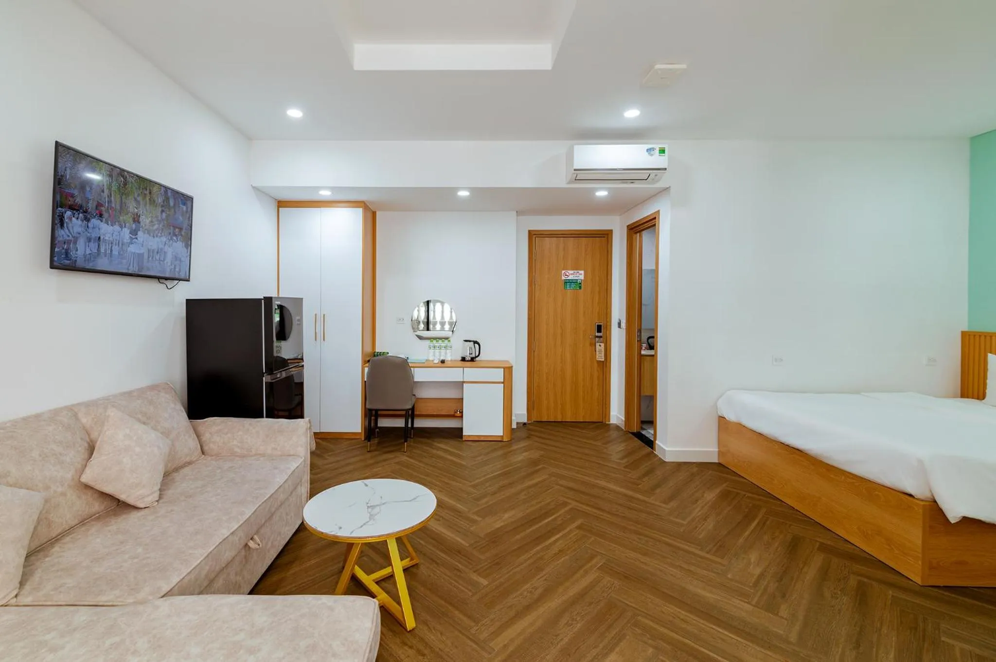 Bed in Lalisa Hotel Grand World Phu Quoc