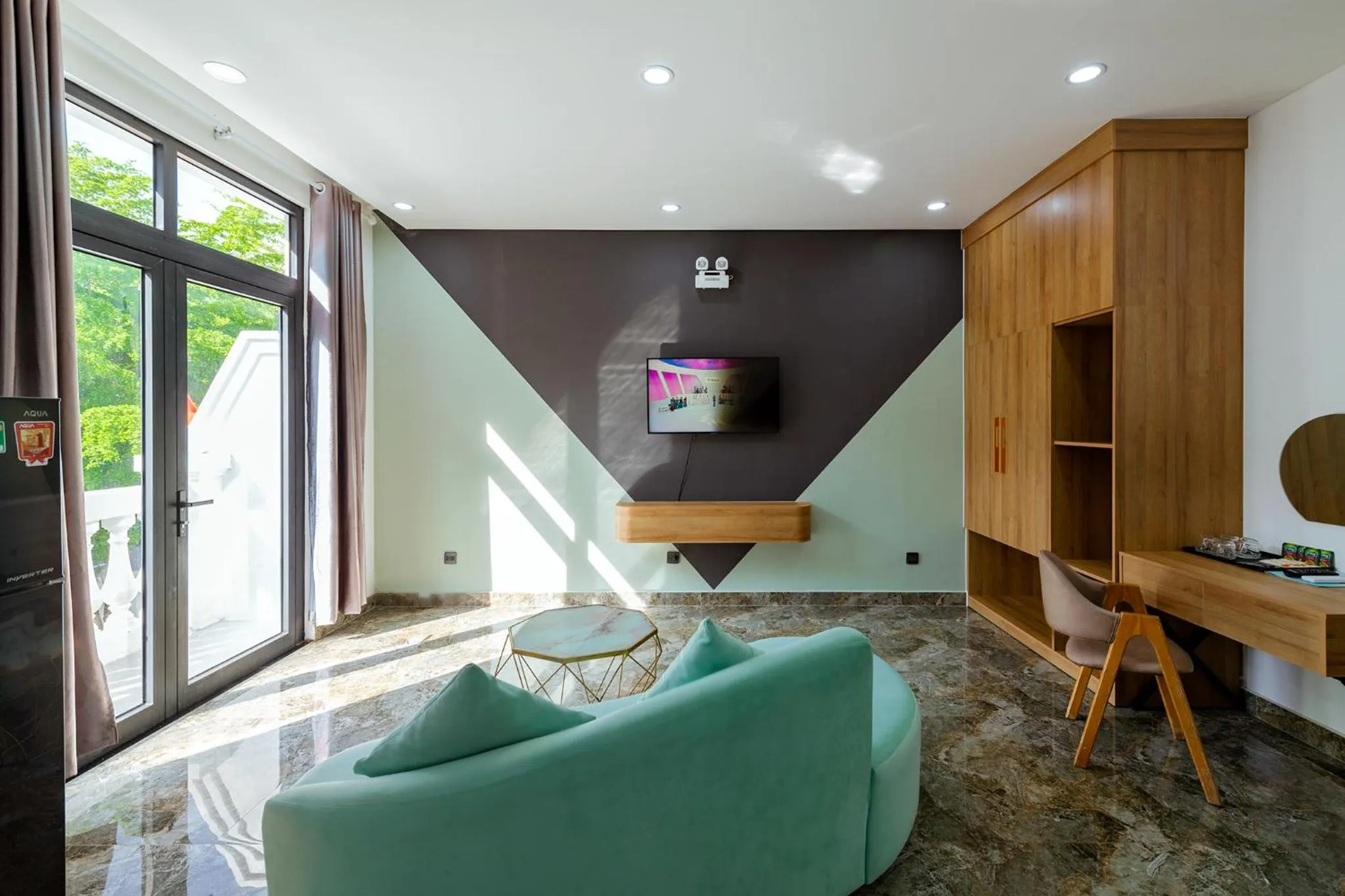 Balcony/Terrace in Lalisa Hotel Grand World Phu Quoc