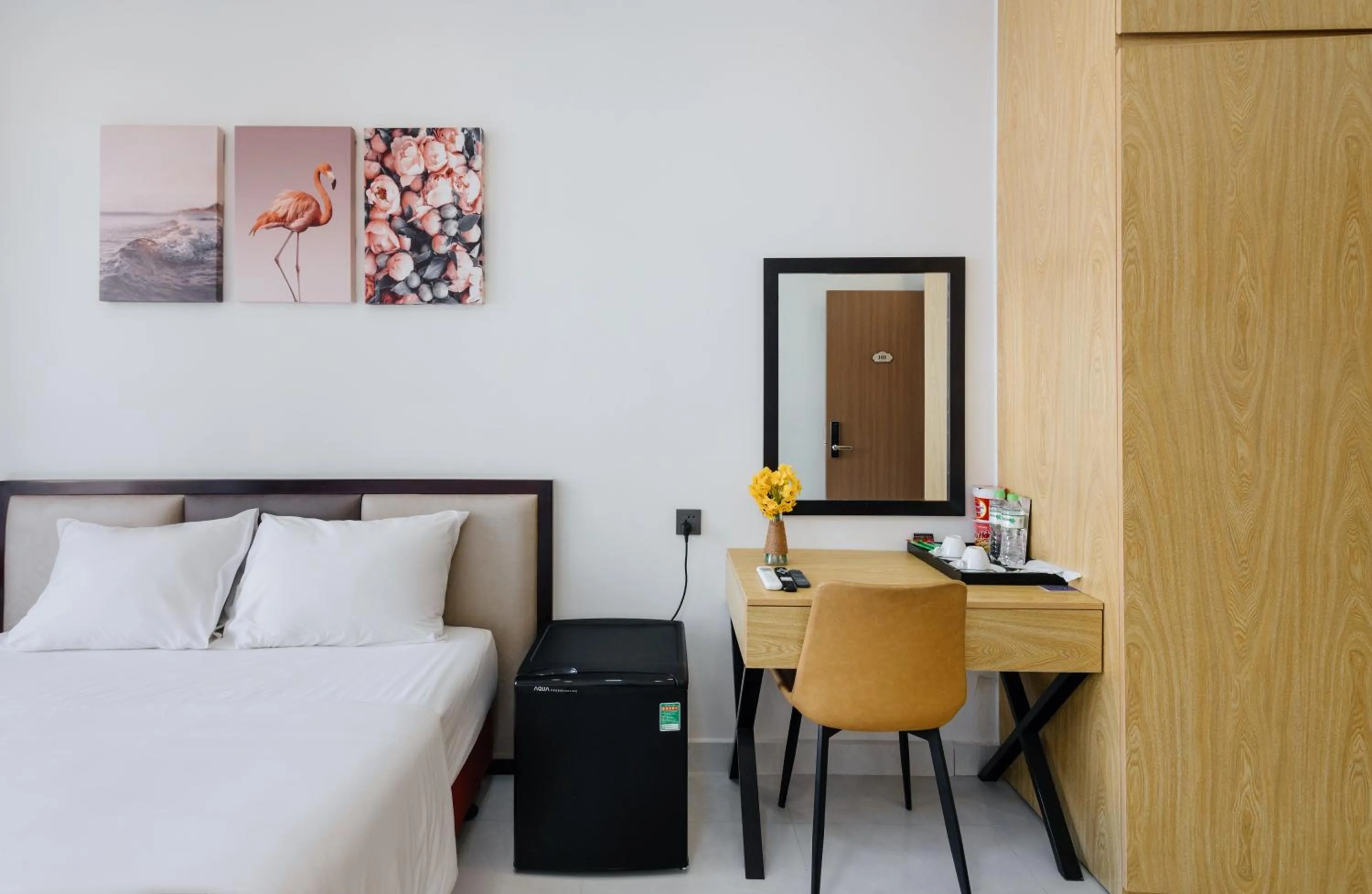 Bed in Lalisa Hotel Grand World Phu Quoc