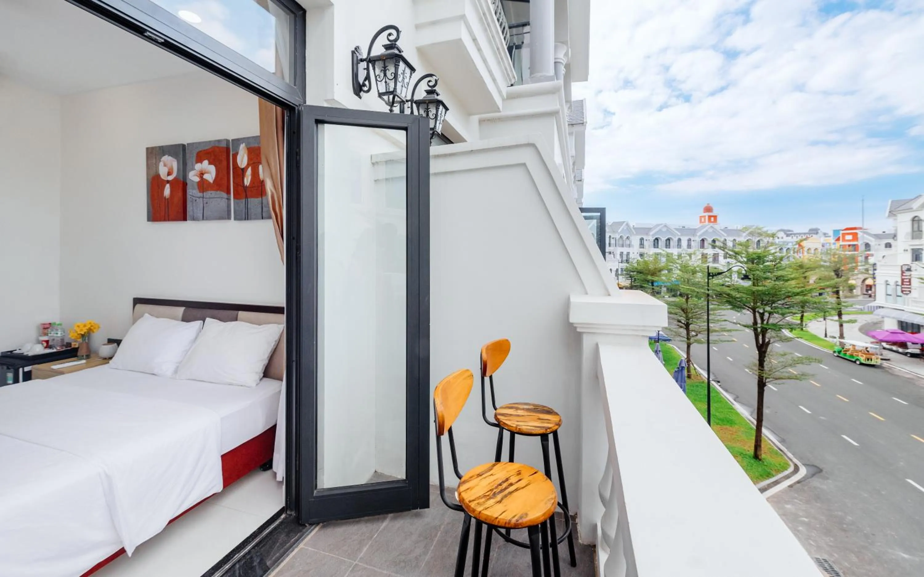 Bed in Lalisa Hotel Grand World Phu Quoc