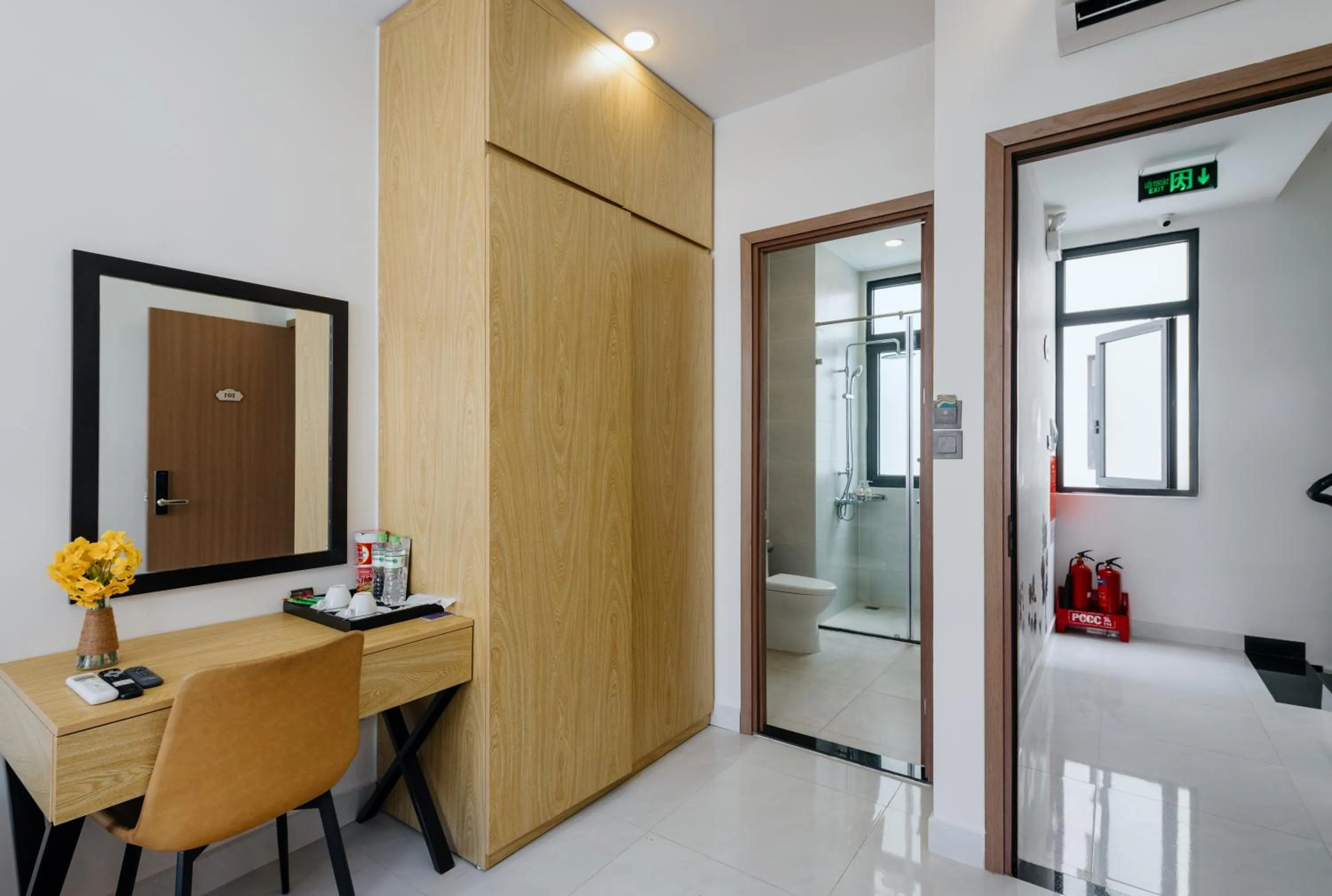 wardrobe in Lalisa Hotel Grand World Phu Quoc