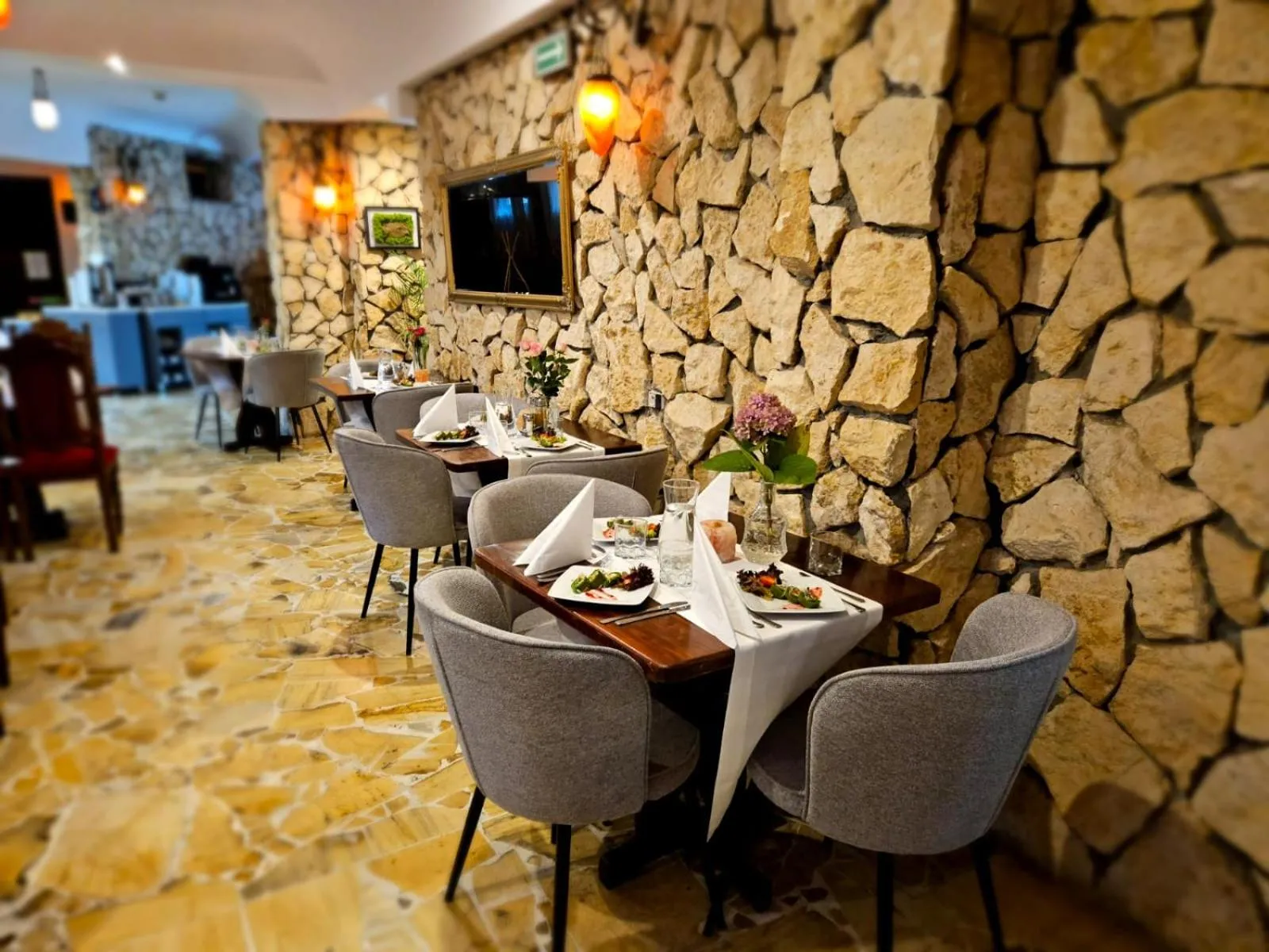 Restaurant/places to eat in Hotel Galicja SPA Wieliczka