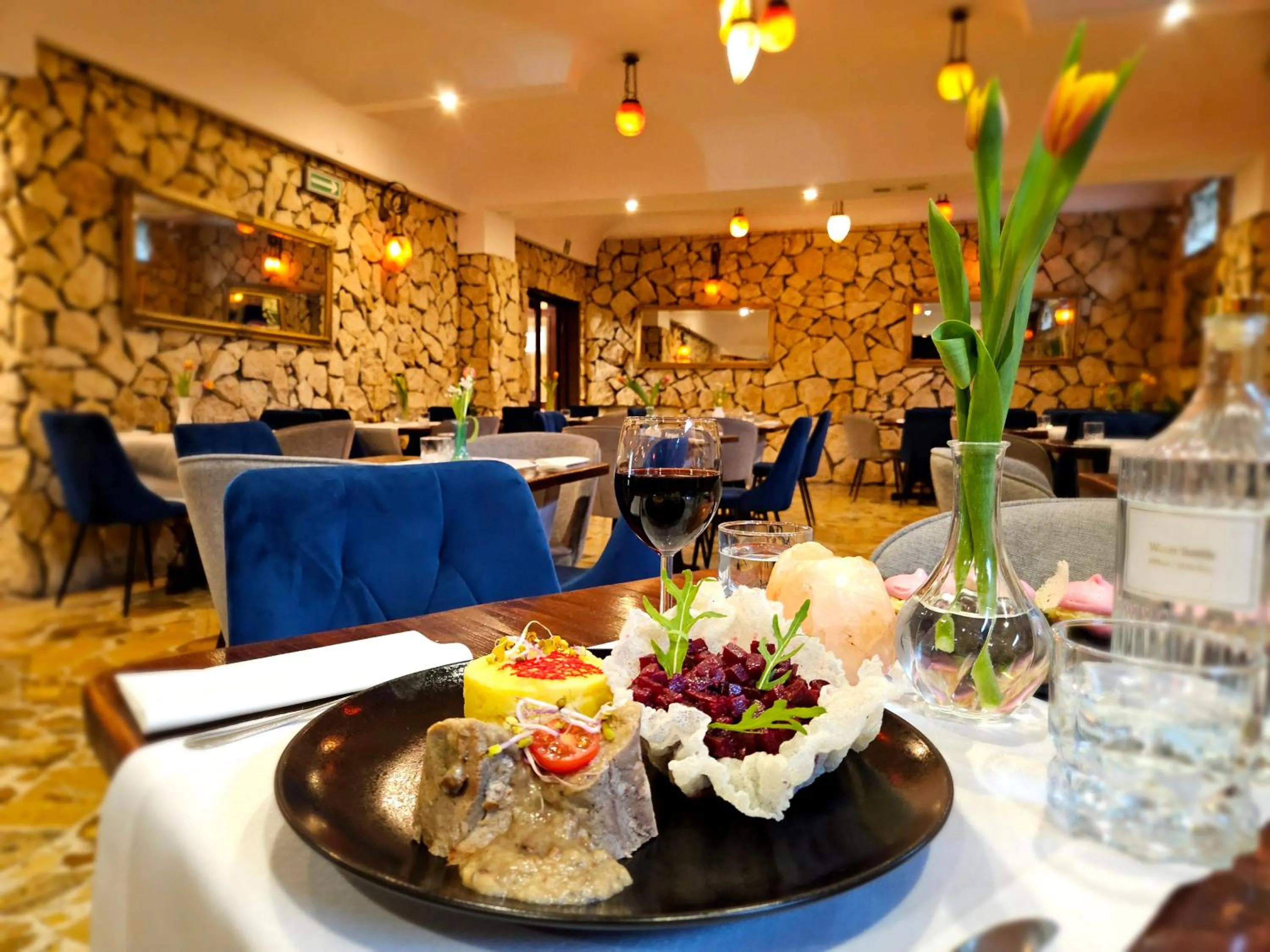 Restaurant/places to eat in Hotel Galicja SPA Wieliczka