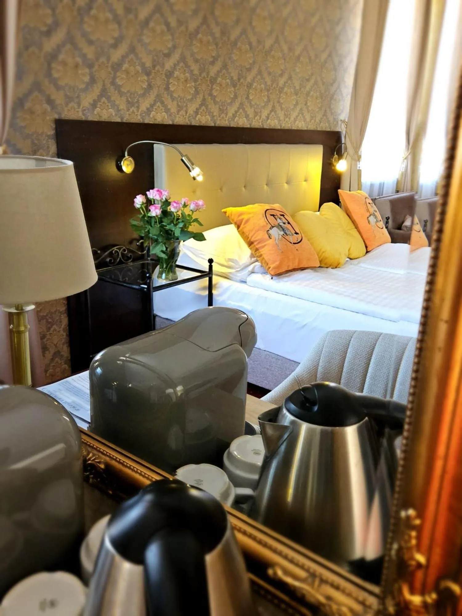 Bed in Hotel Galicja SPA Wieliczka