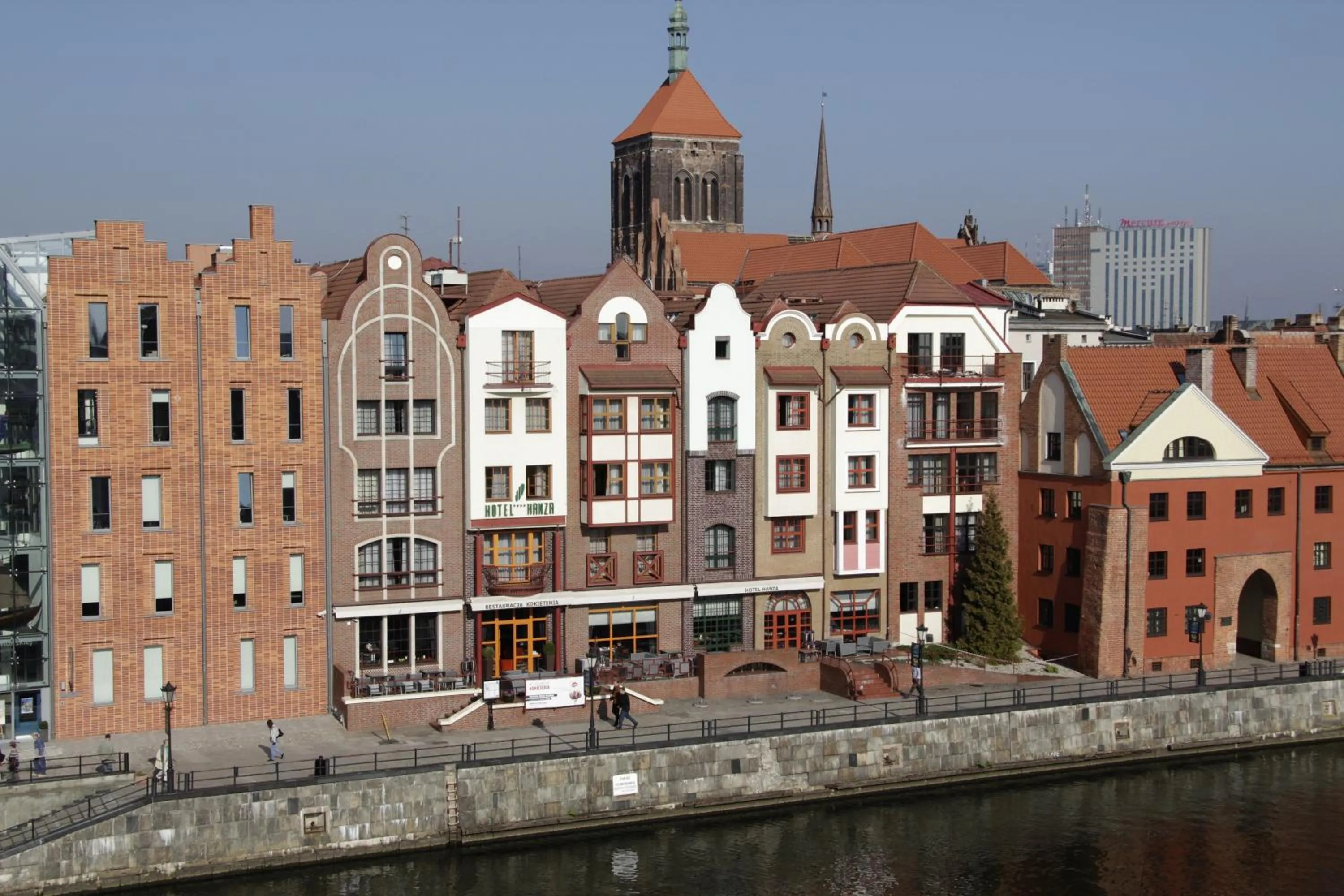 Bird's eye view in Hotel Hanza