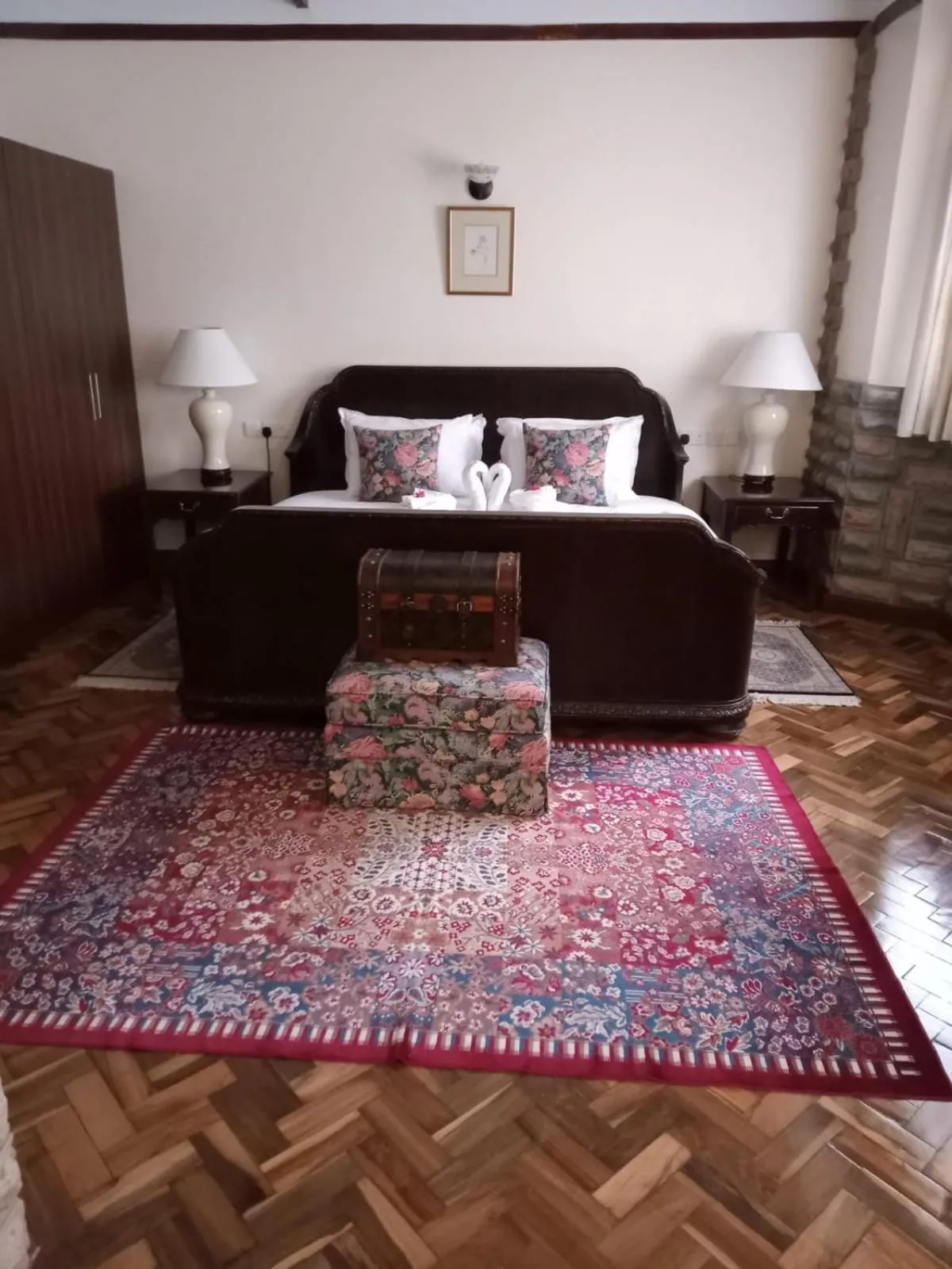 Bed in The Drexel House Kenya