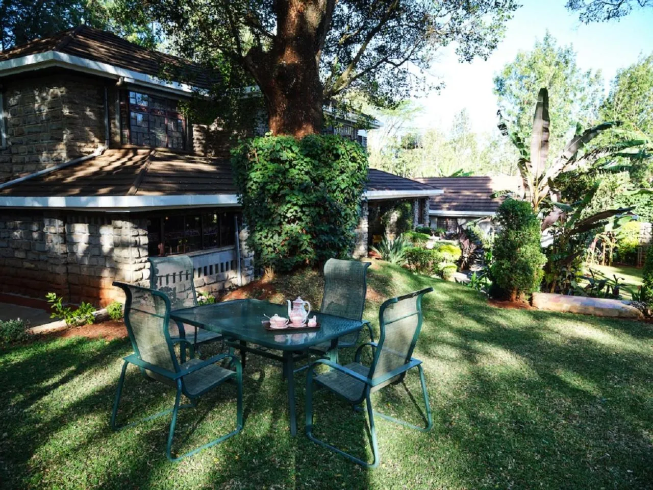 Patio in The Drexel House Kenya