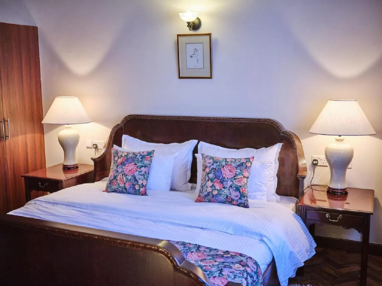 Bed in The Drexel House Kenya