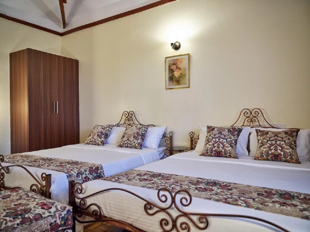 Bed in The Drexel House Kenya