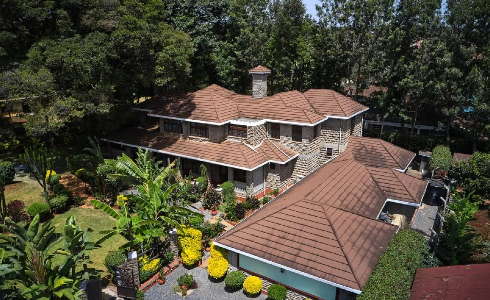 Bird's eye view in The Drexel House Kenya