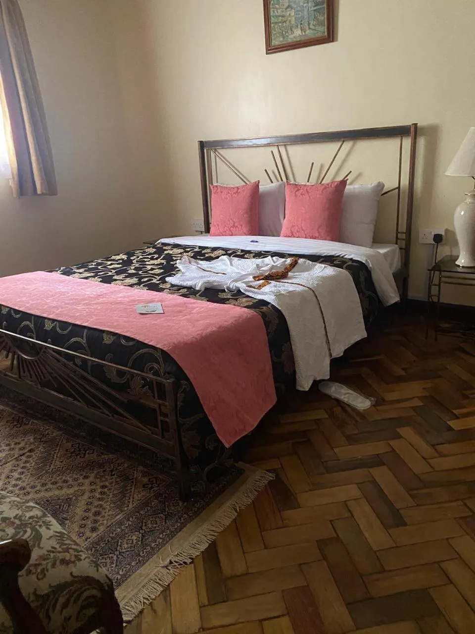 Bed in The Drexel House Kenya