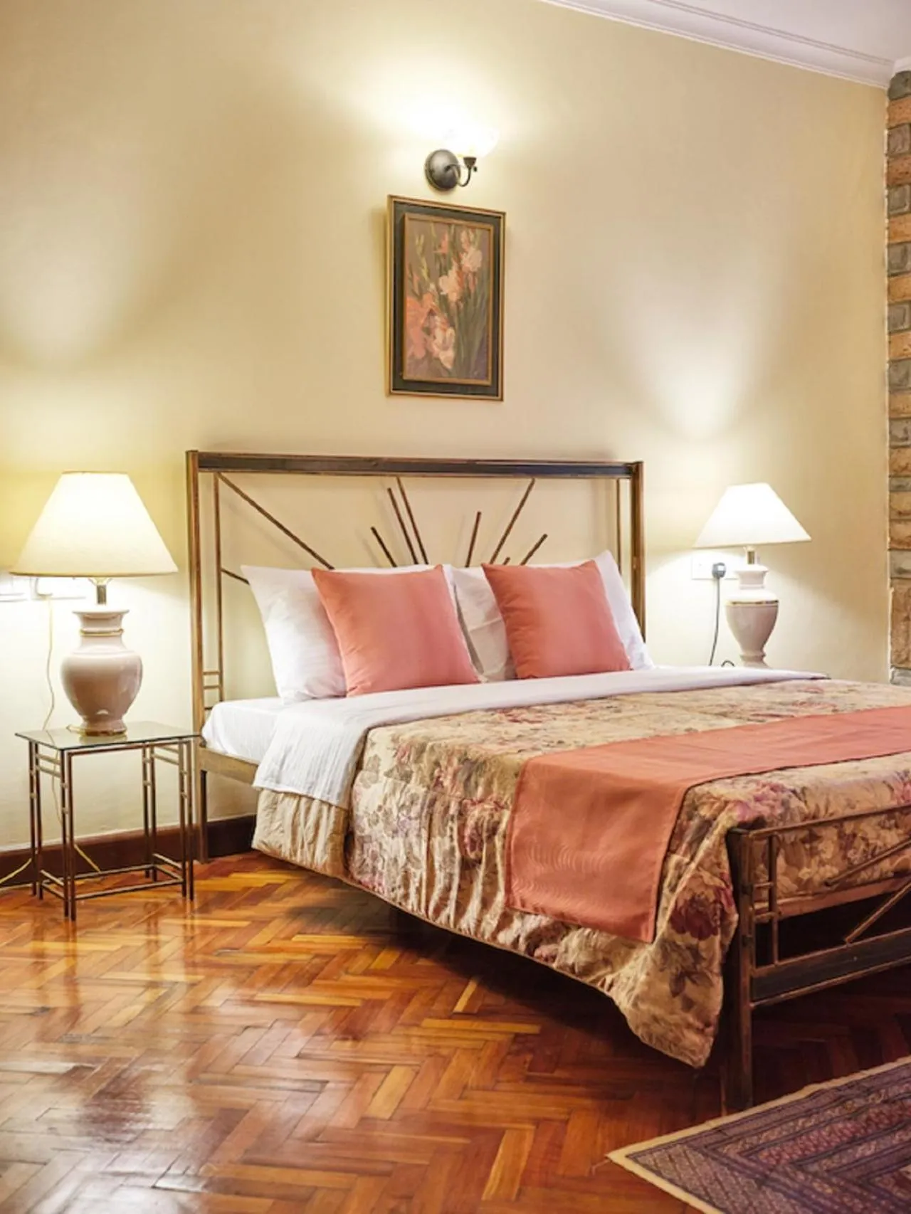 Bed in The Drexel House Kenya