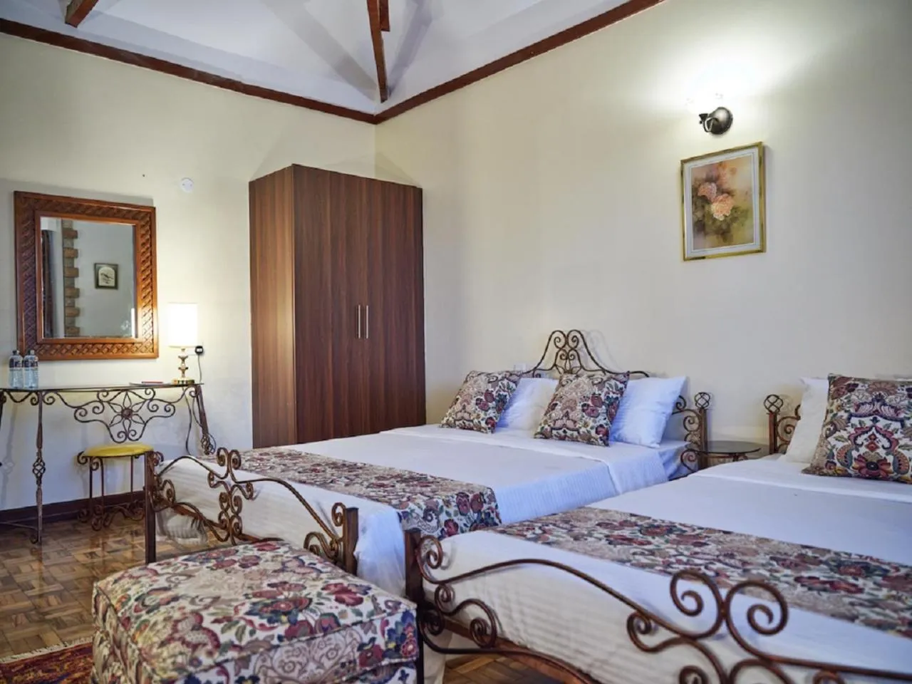 Bed in The Drexel House Kenya