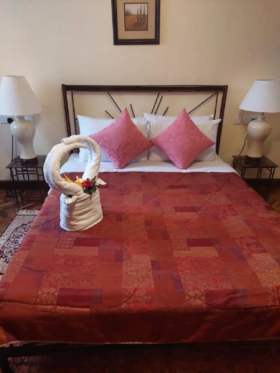 Bed in The Drexel House Kenya