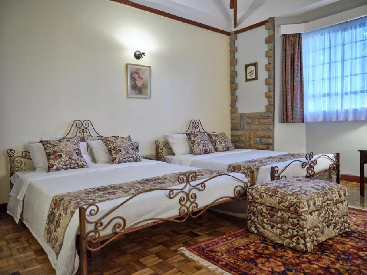 Bed in The Drexel House Kenya