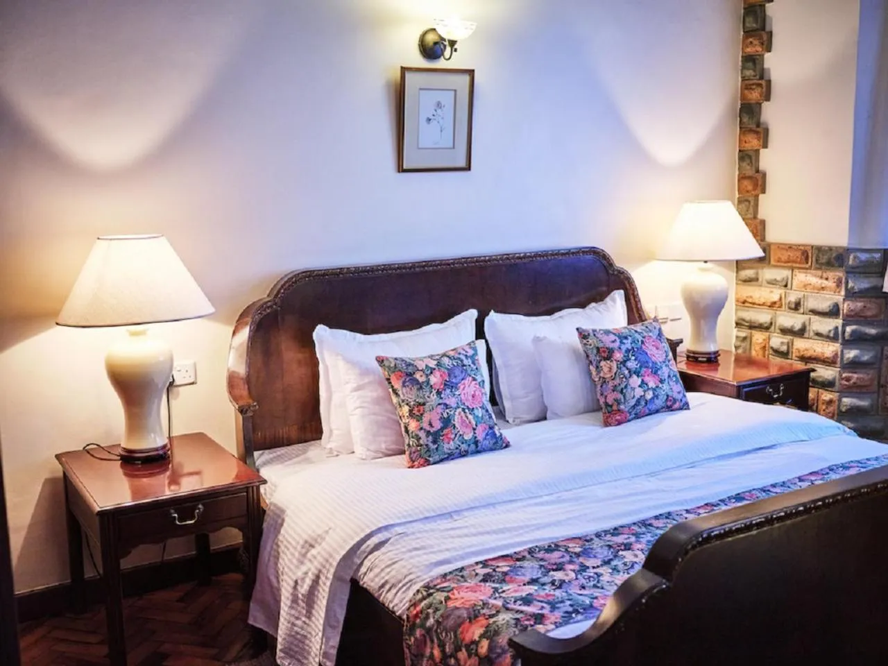 Bed in The Drexel House Kenya