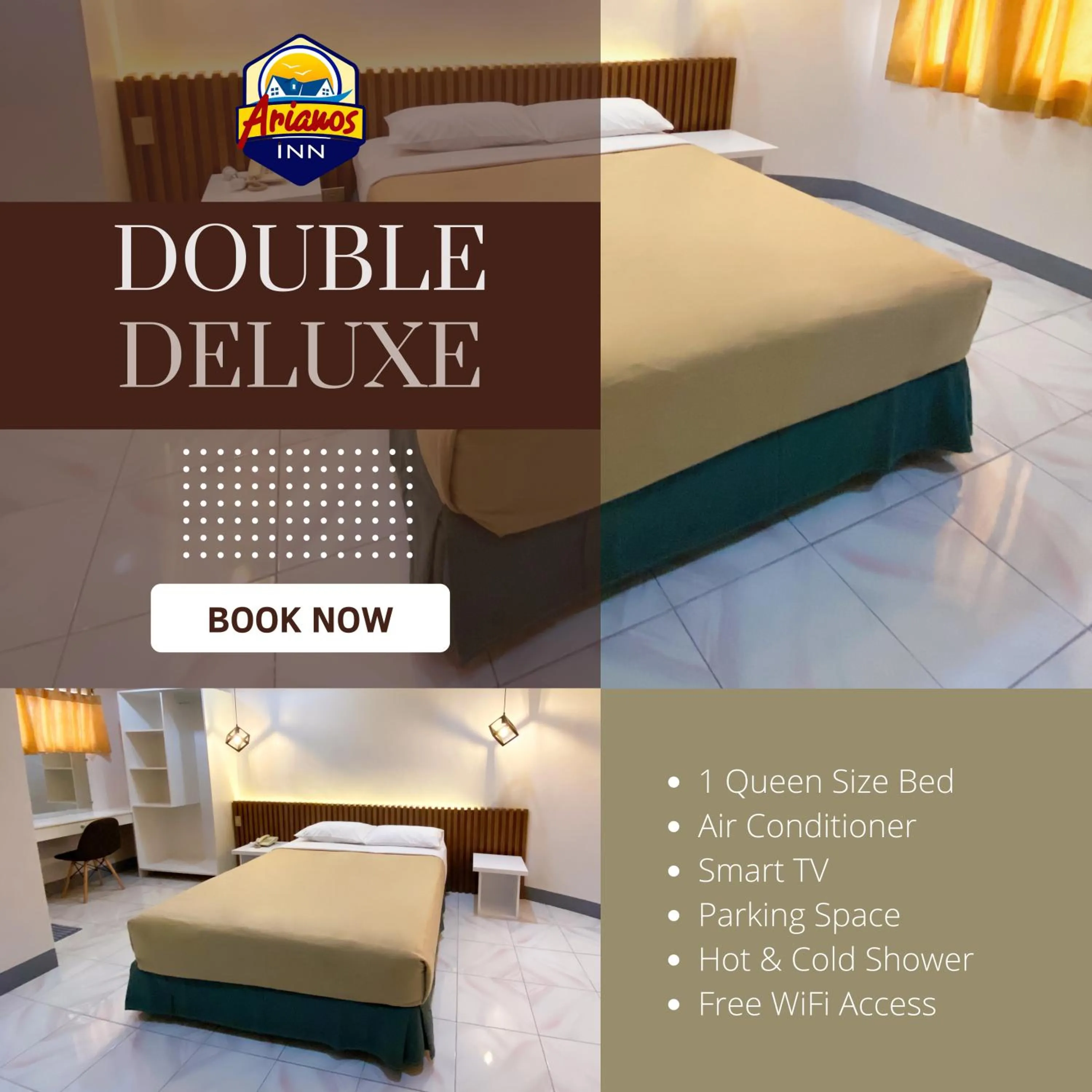 Bedroom, Bed in Ariano's Inn