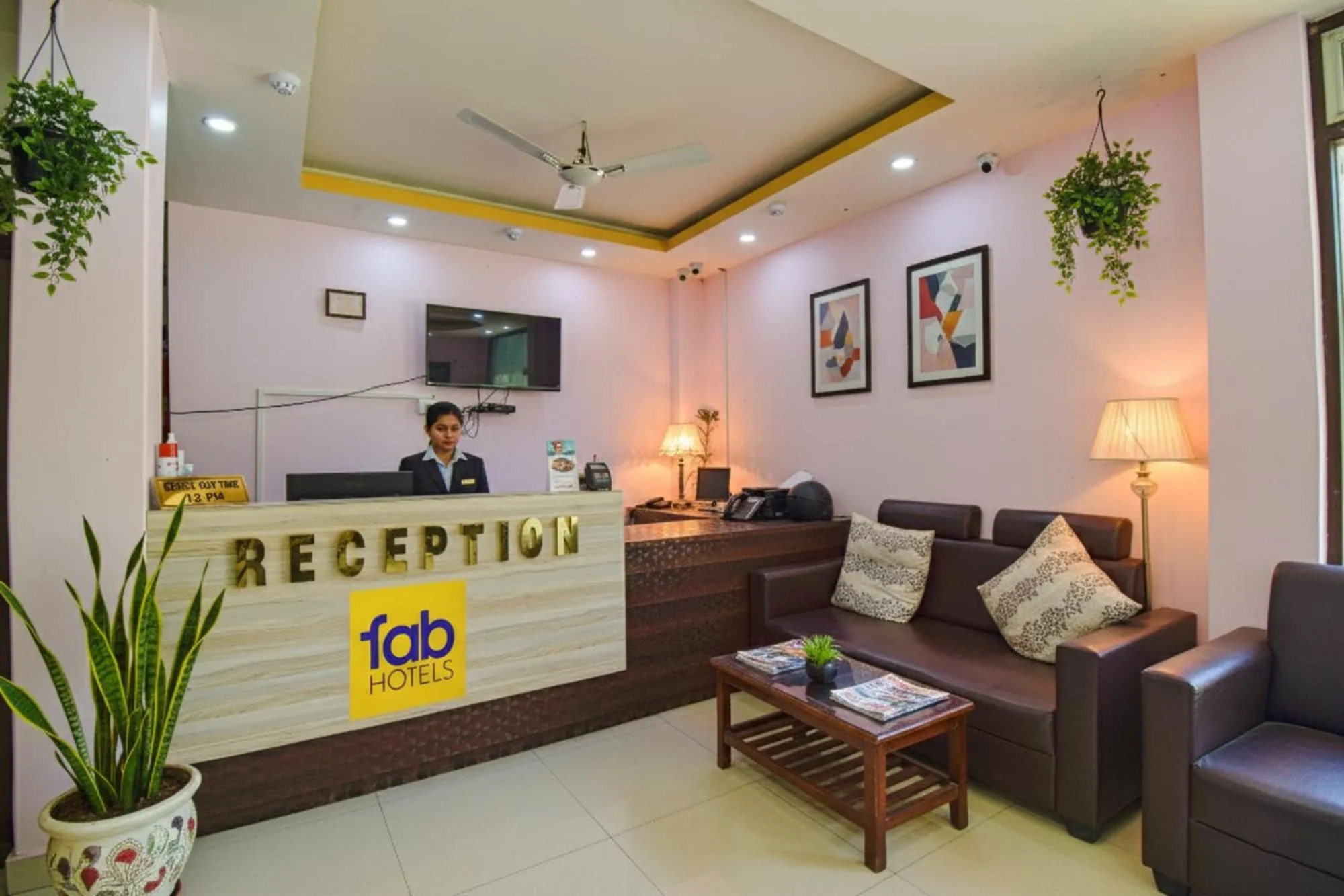 Lobby or reception in FabHotel Knight Airways - Nr Guwahati Airport