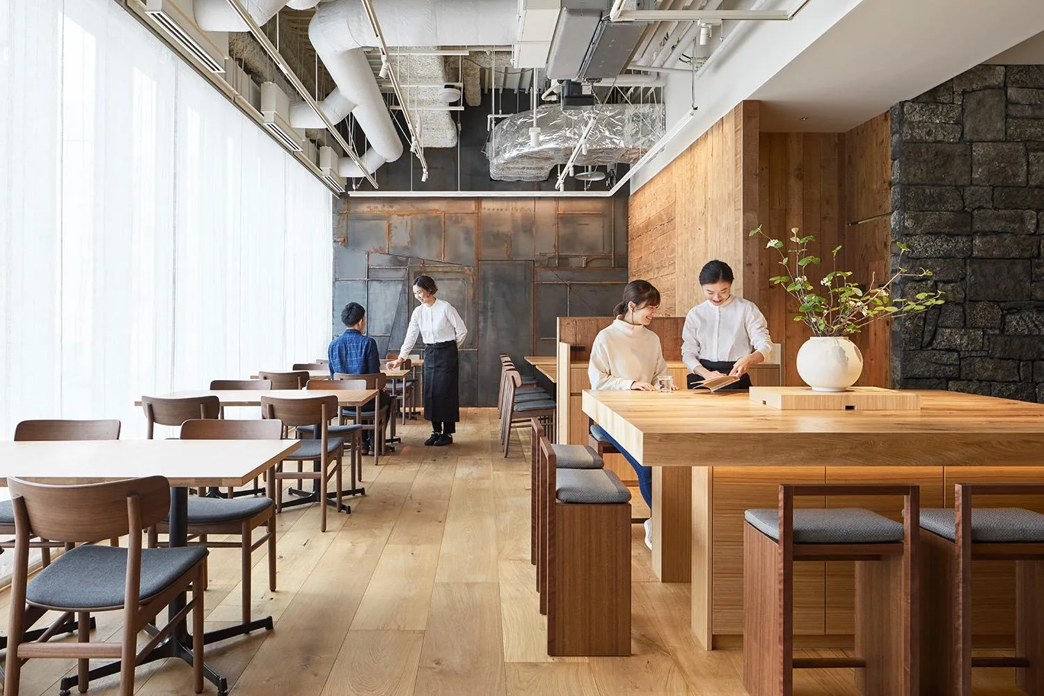 Restaurant/places to eat in MUJI HOTEL GINZA