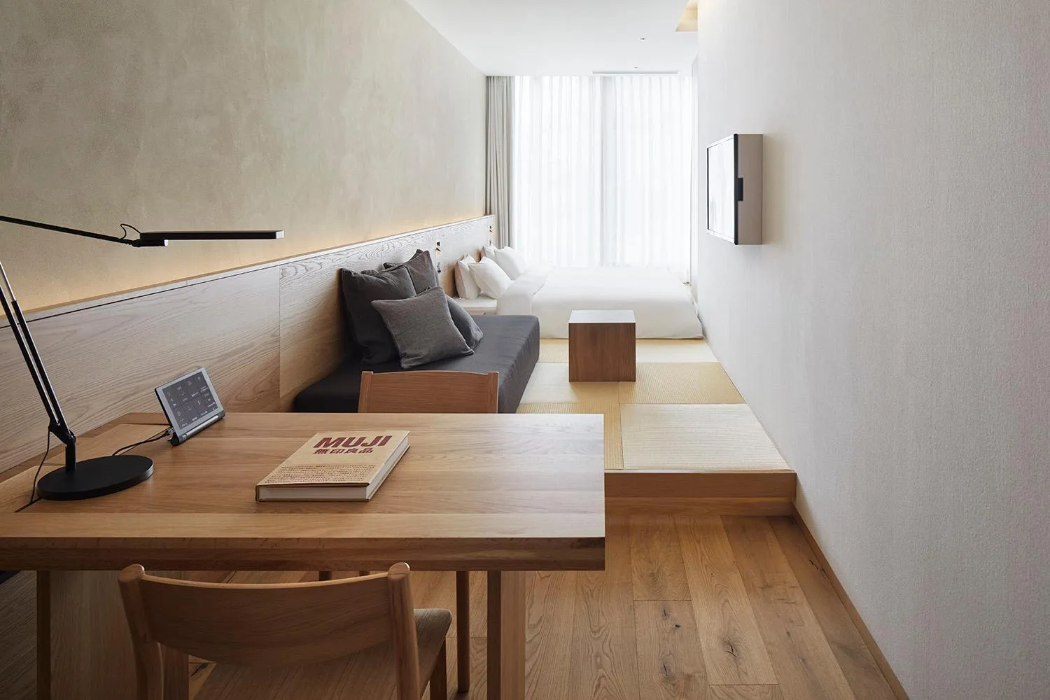 Photo of the whole room in MUJI HOTEL GINZA