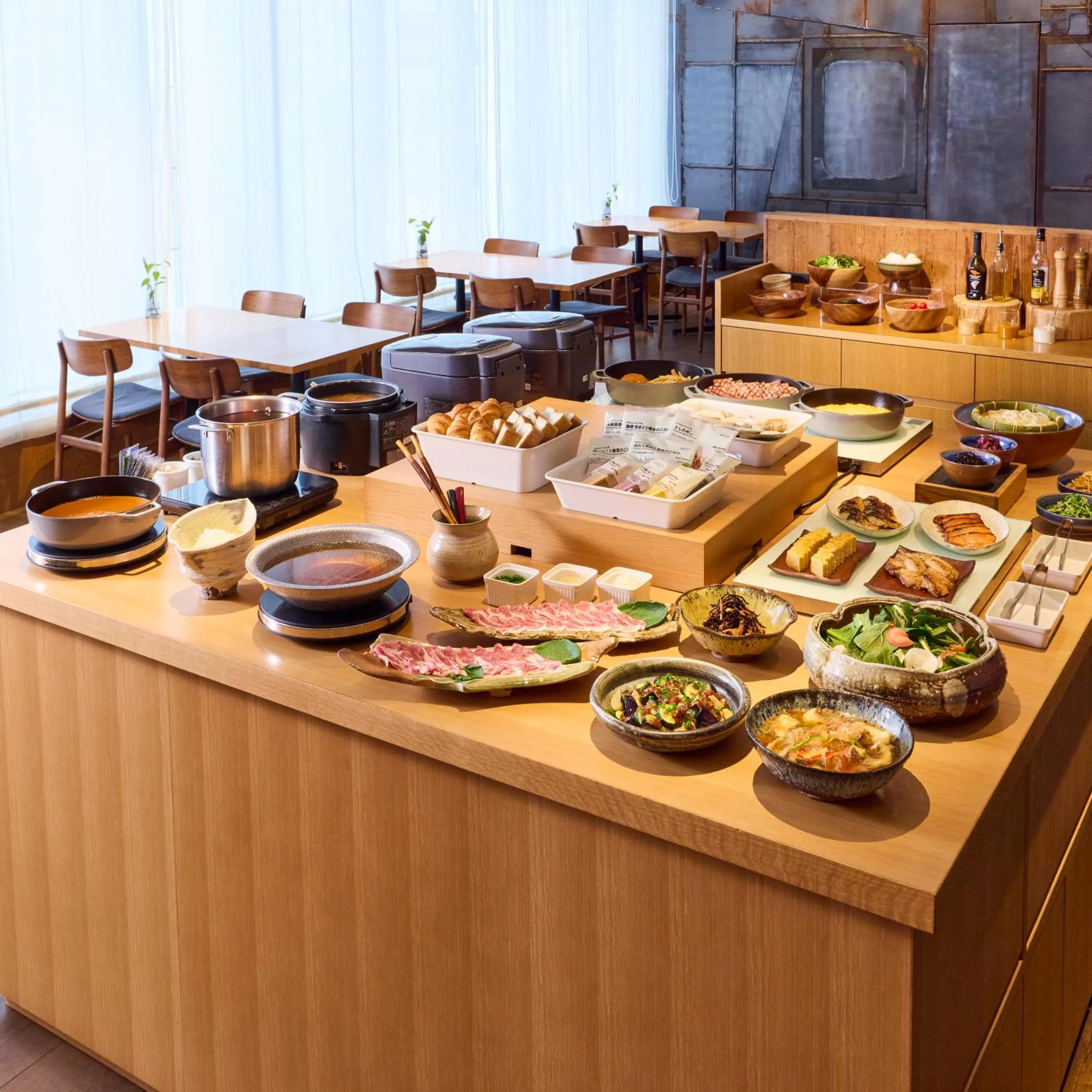 Breakfast in MUJI HOTEL GINZA