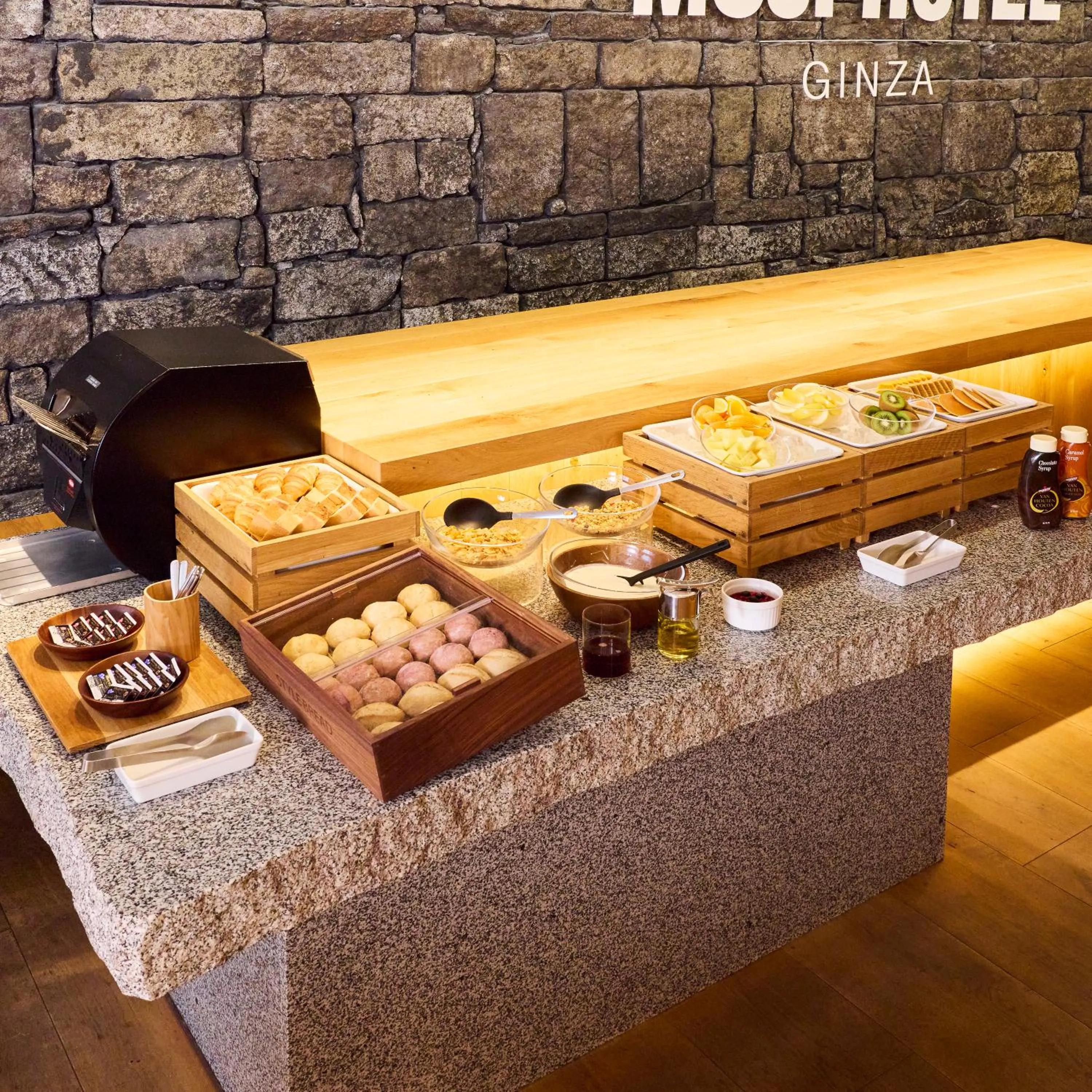 Breakfast in MUJI HOTEL GINZA