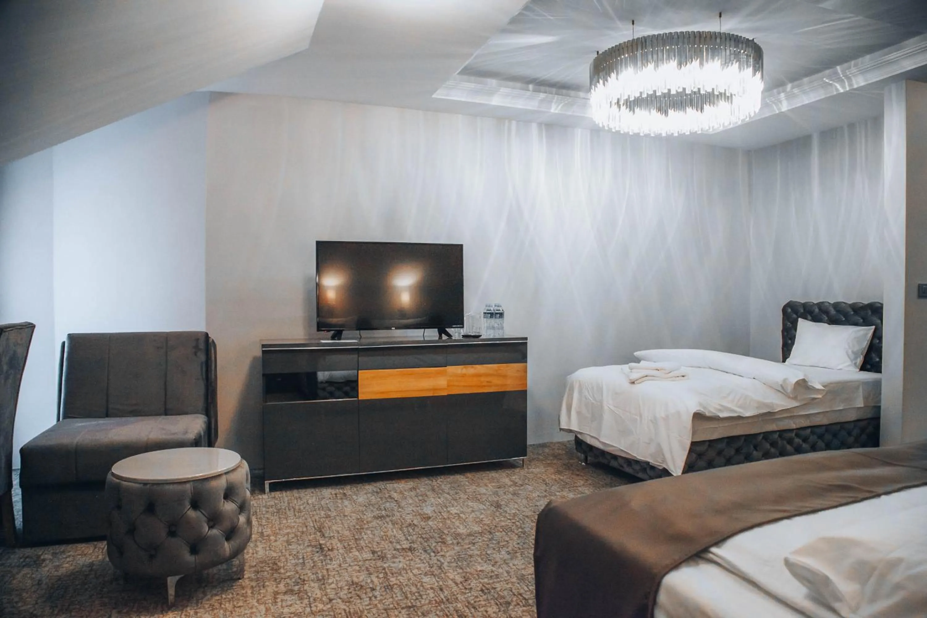 Bed in S Club Resort Hotel Aqua Park and Spa