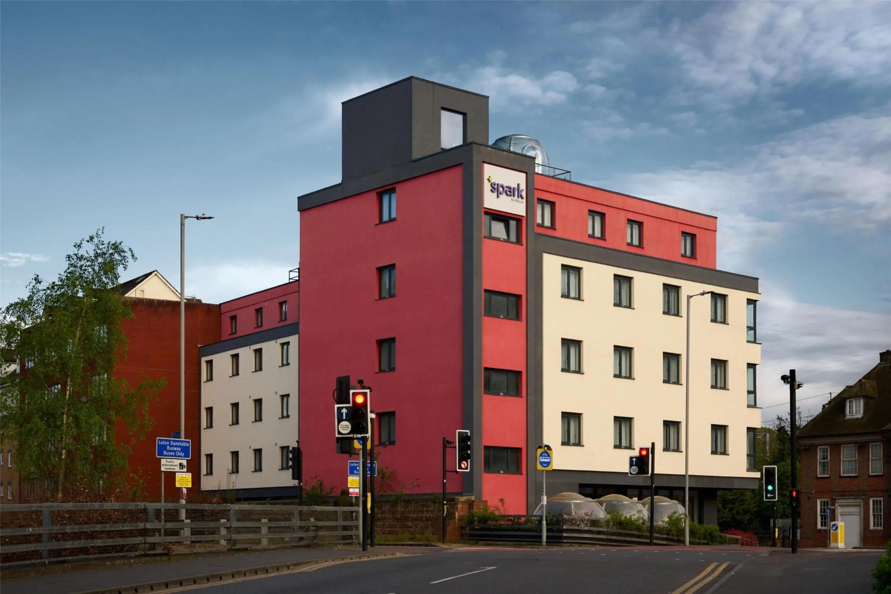 Property building in Spark by Hilton Luton