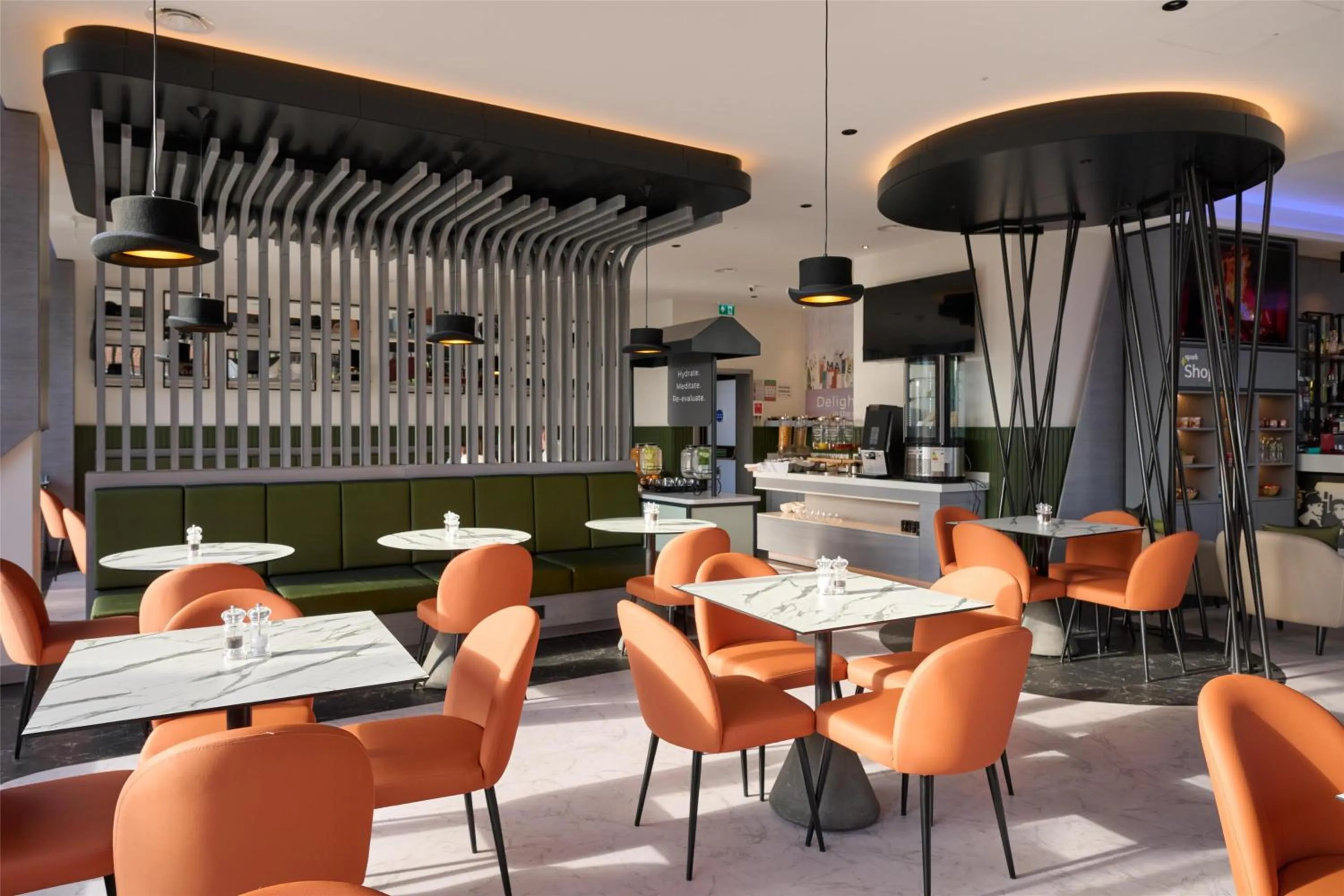 Restaurant/places to eat in Spark by Hilton Luton