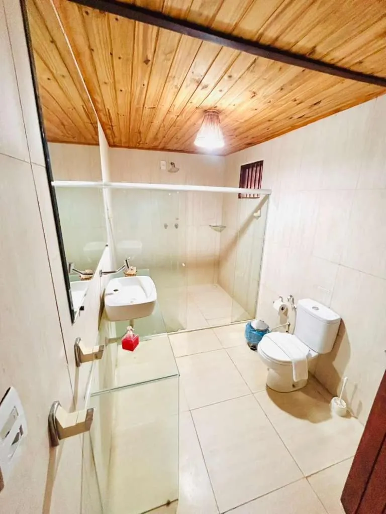 Bathroom in Pousada e Restaurante Encanto das Águas