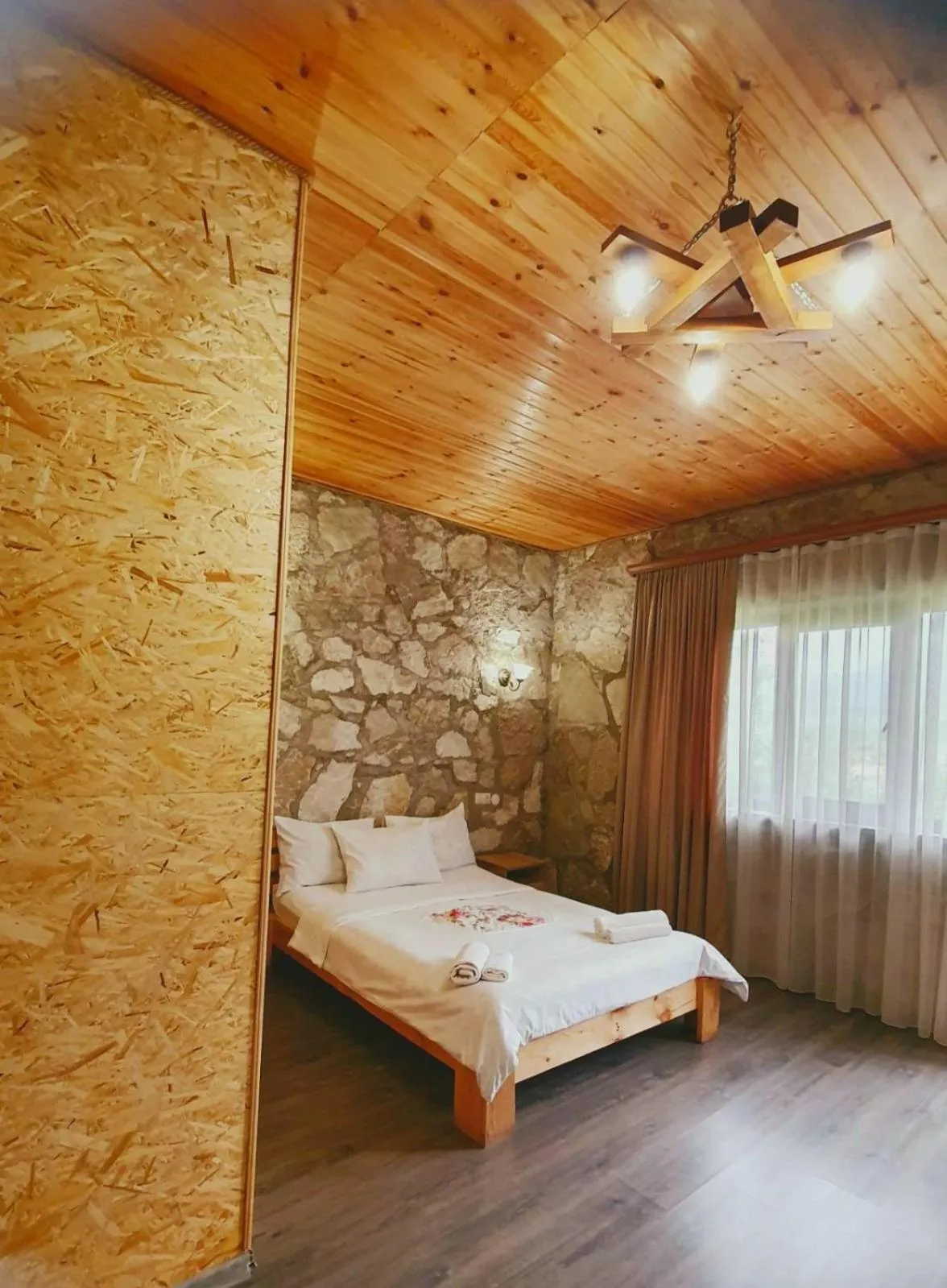 Bed in Guest House Ijevan's Garden