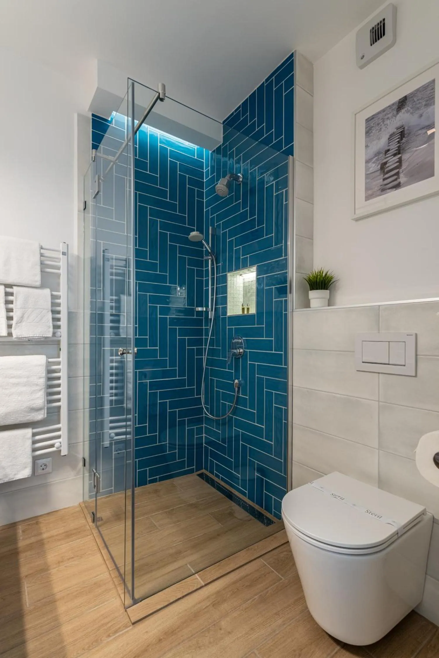 Bathroom in Lake Spirit Boutique Apartments