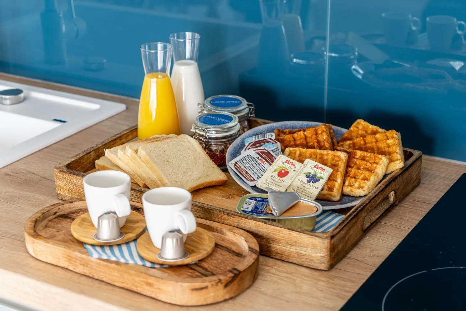 Breakfast in Lake Spirit Boutique Apartments