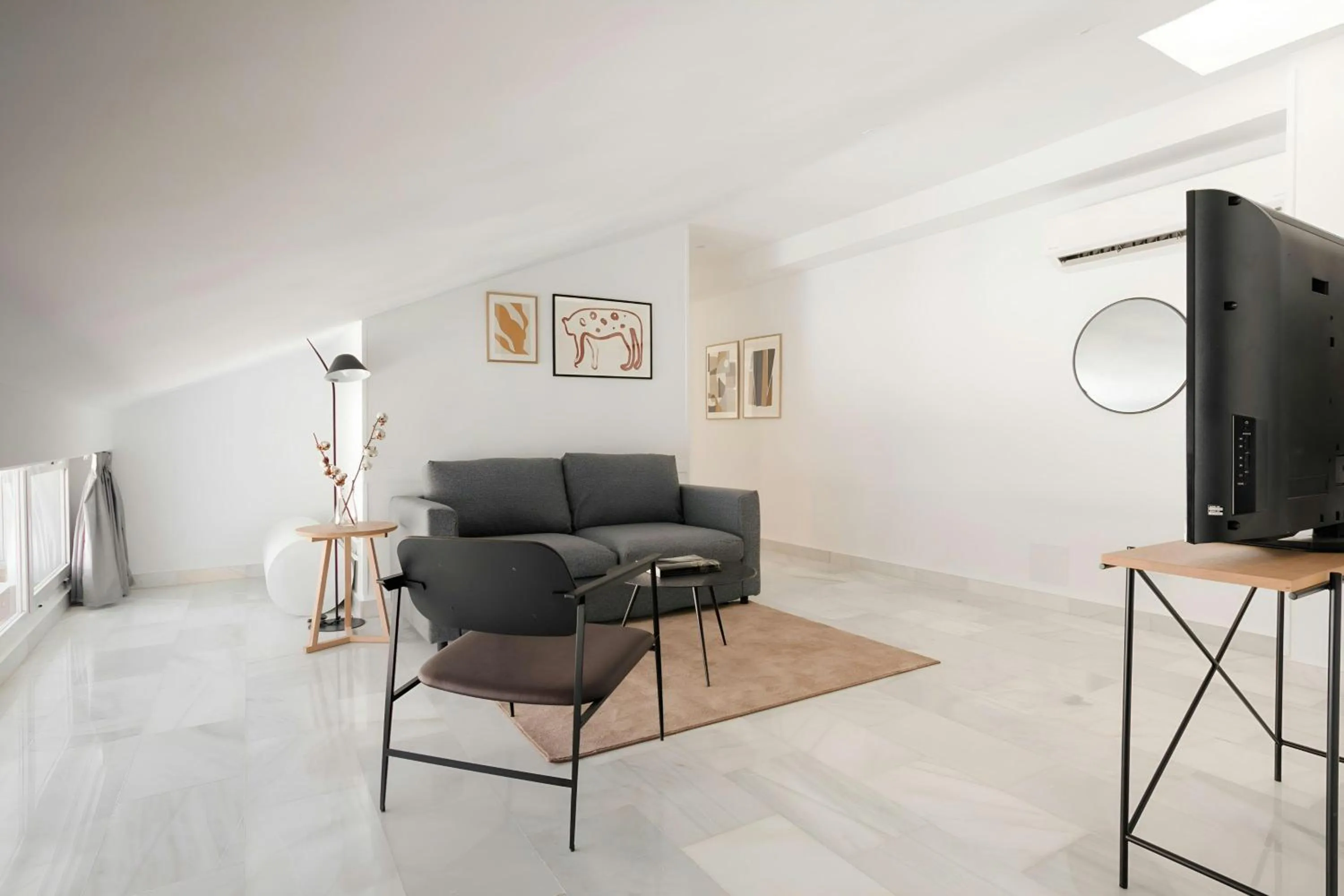 Living room in Sonder by Marriott Bonvoy Santa Ana Apartments Las Letras