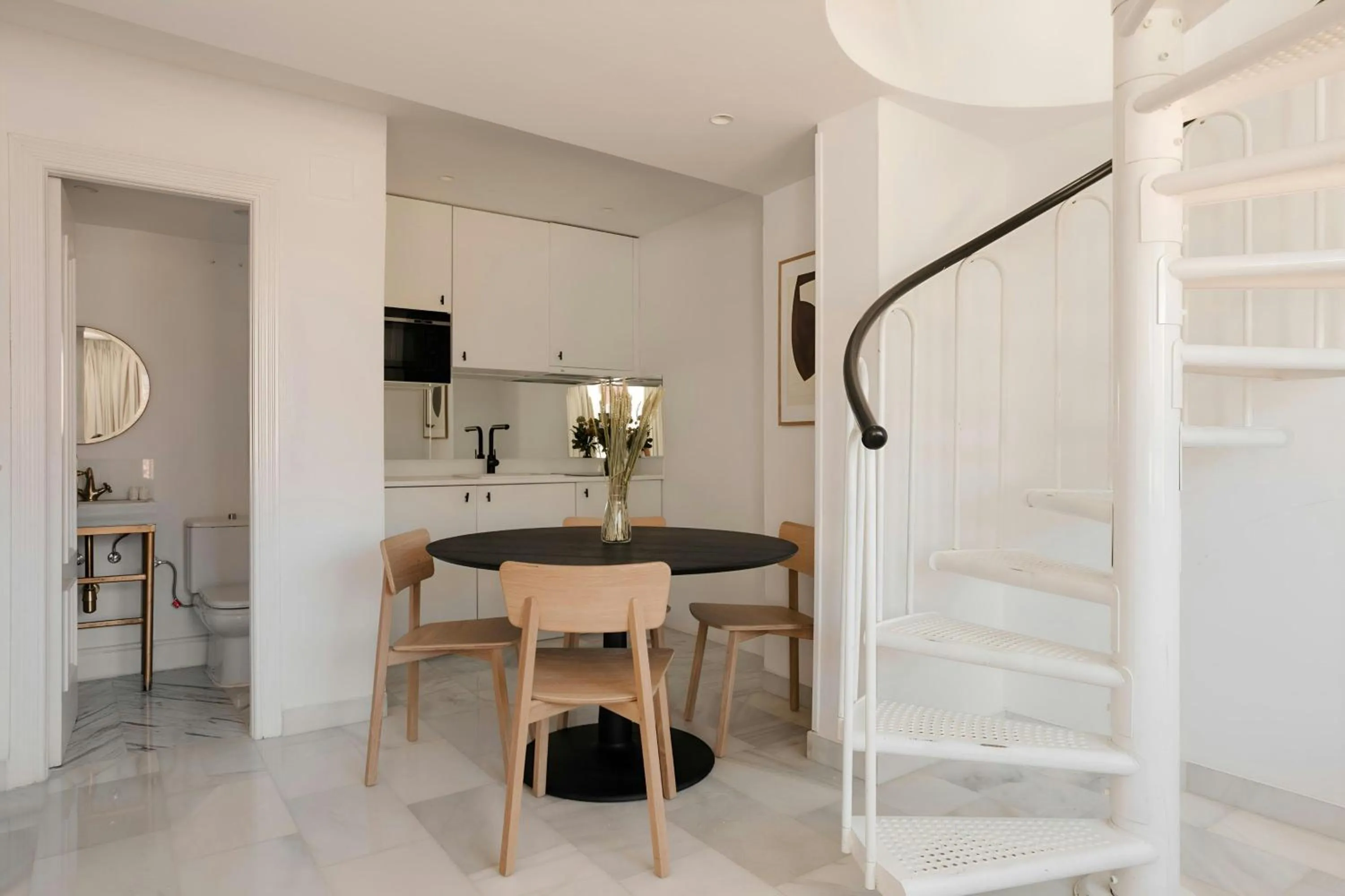 Kitchen or kitchenette in Sonder by Marriott Bonvoy Santa Ana Apartments Las Letras