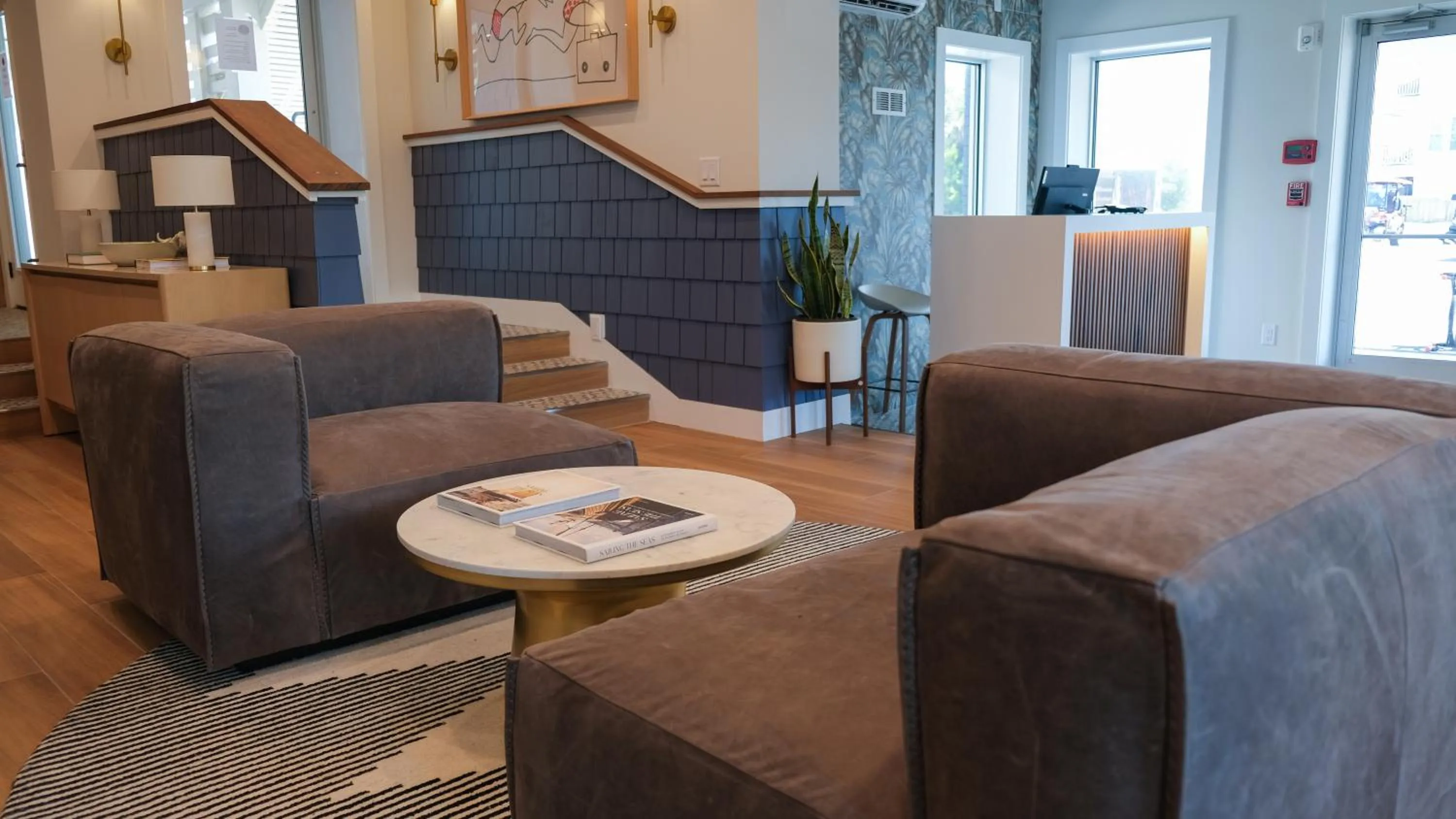 Lobby or reception in Oceaneer Hotel