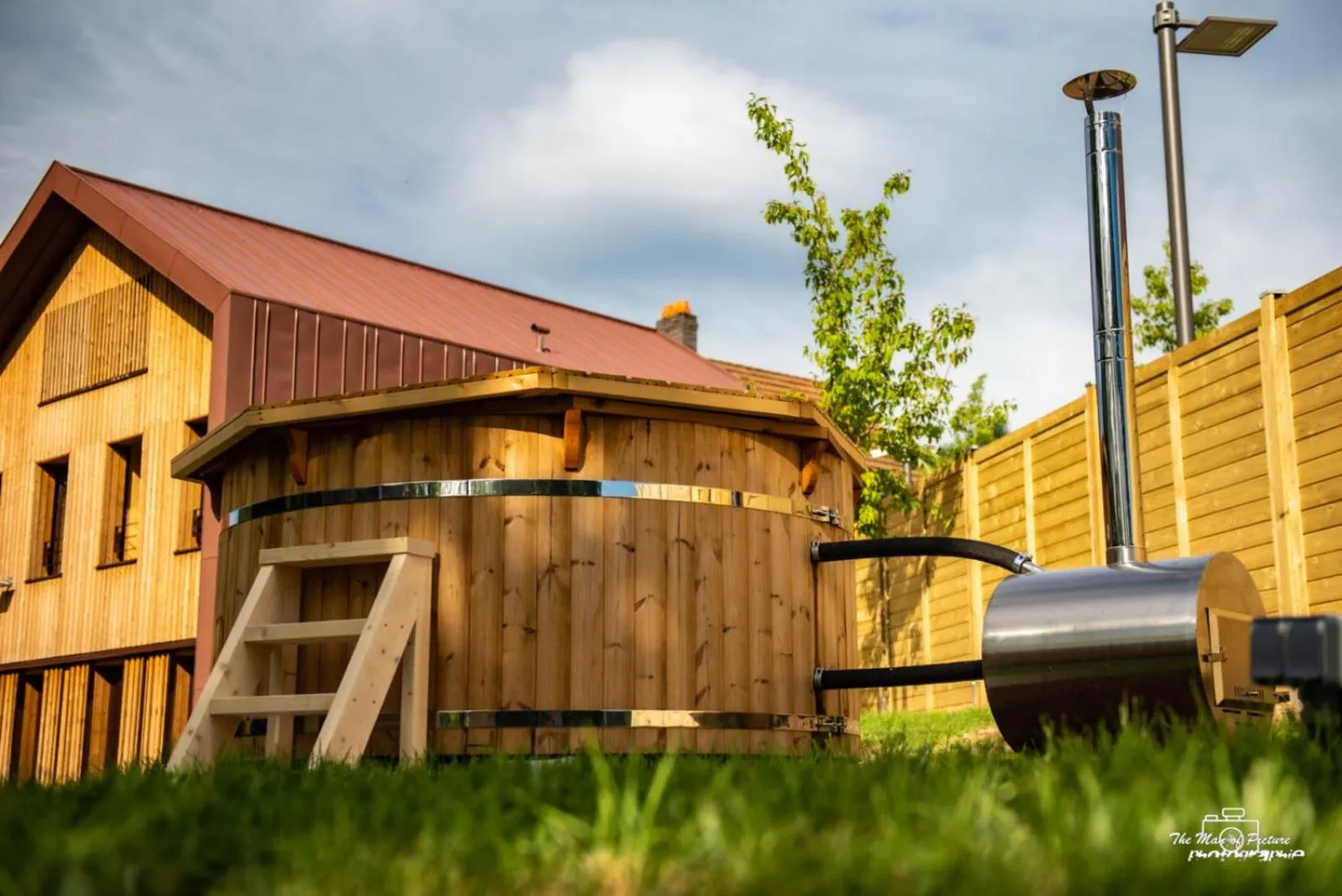 Sauna in Logis Hôtel Altitude et Spa Pierre-Percée