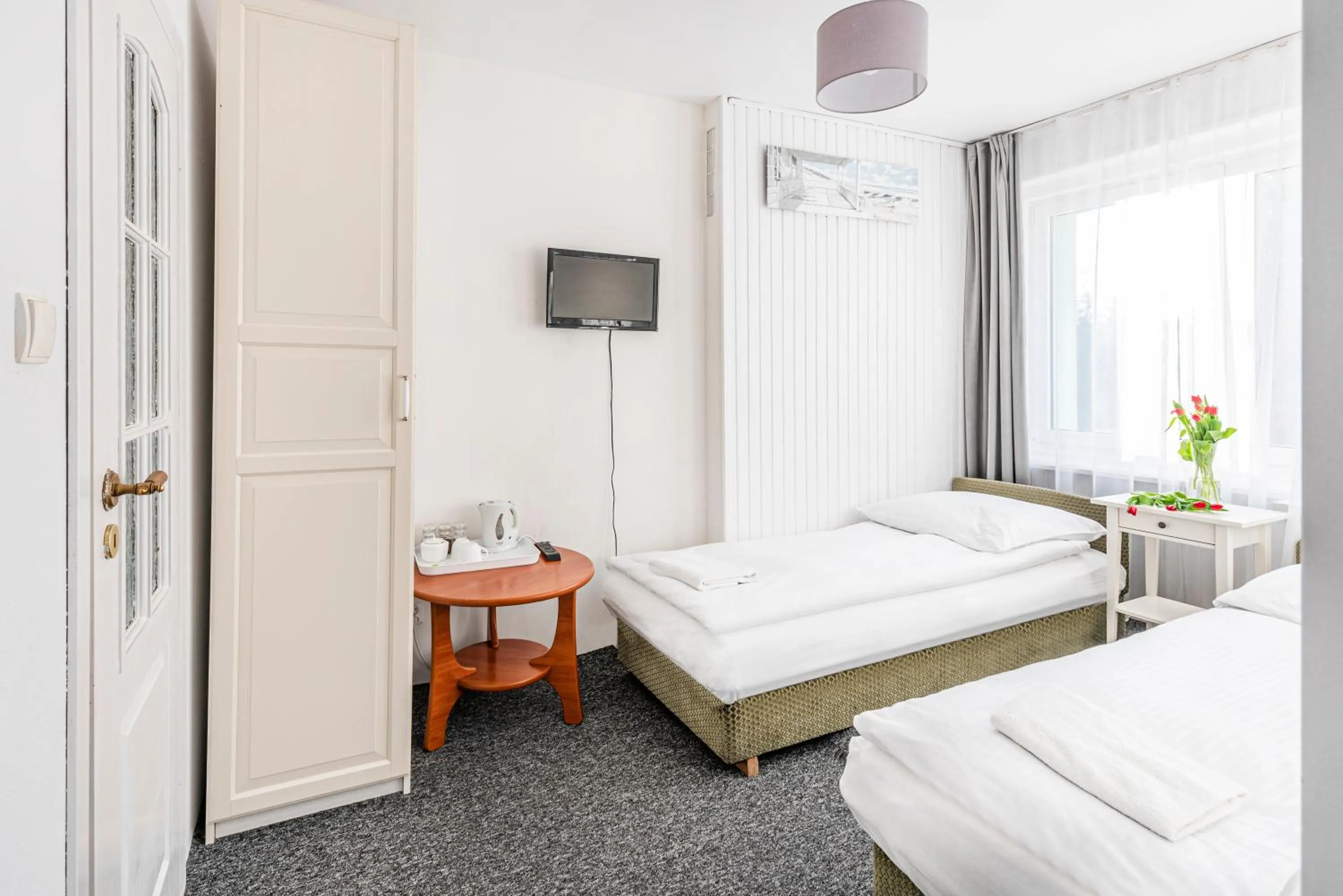 Bed in Willa Albatros Happy Hours