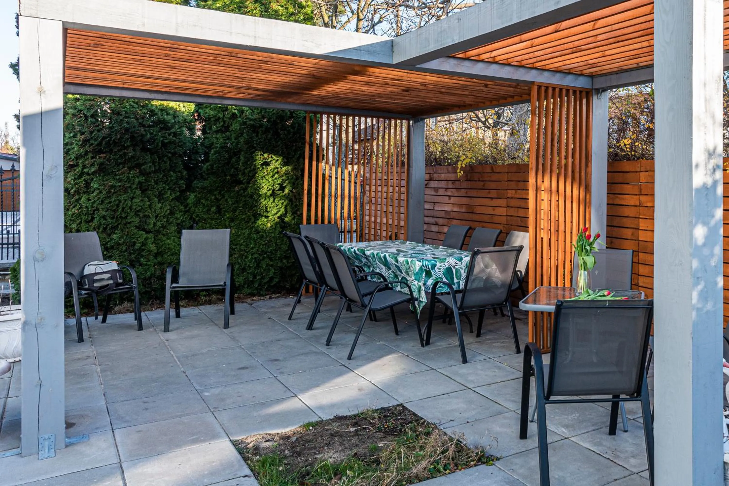 Patio in Willa Albatros Happy Hours