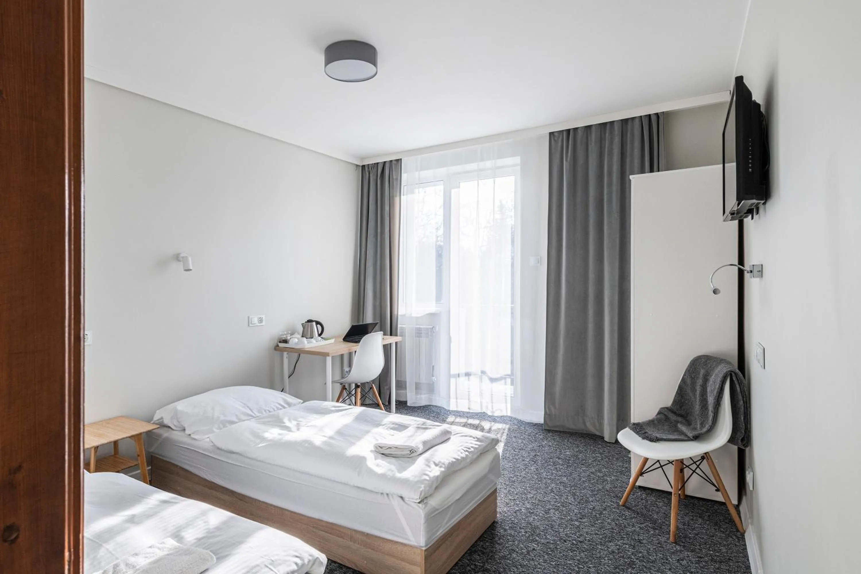 Bed in Willa Albatros Happy Hours