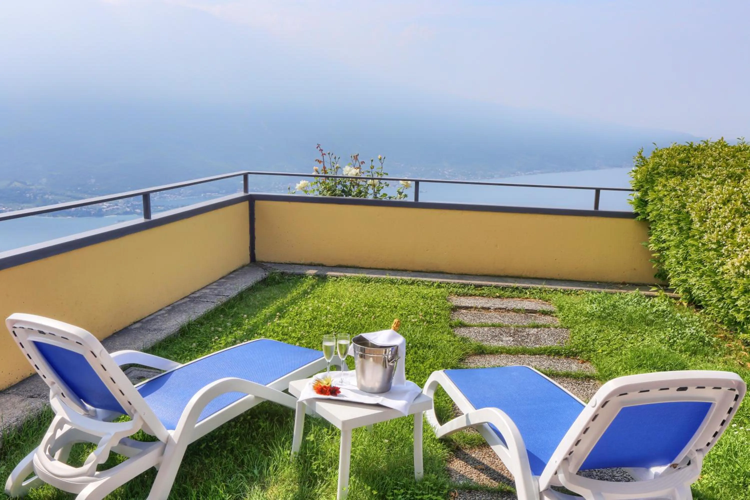 Balcony/Terrace in Hotel Le Balze - Aktiv & Wellness