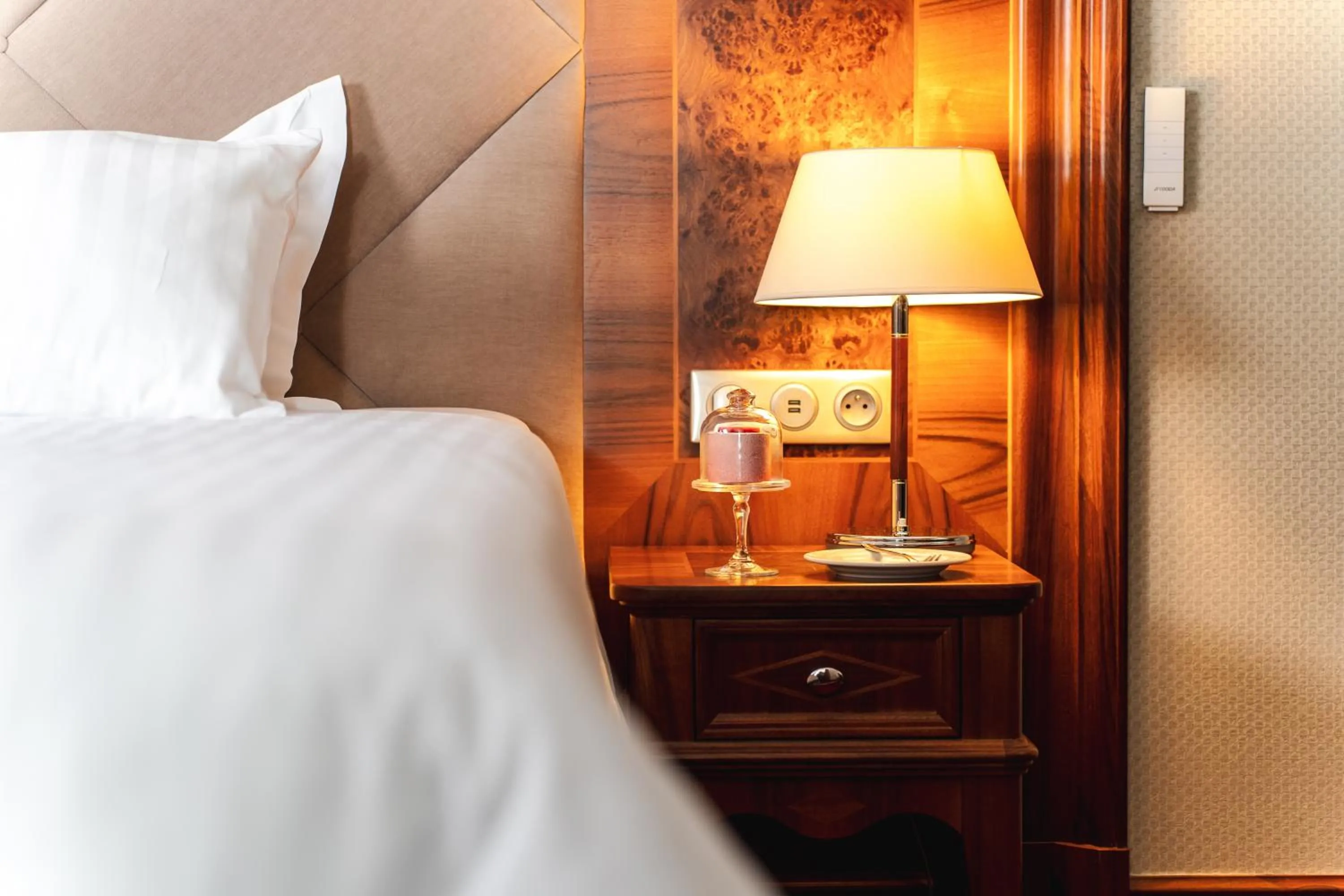 Decorative detail, Bed in Hotel Haffner Resort & Spa - Destigo Hotels