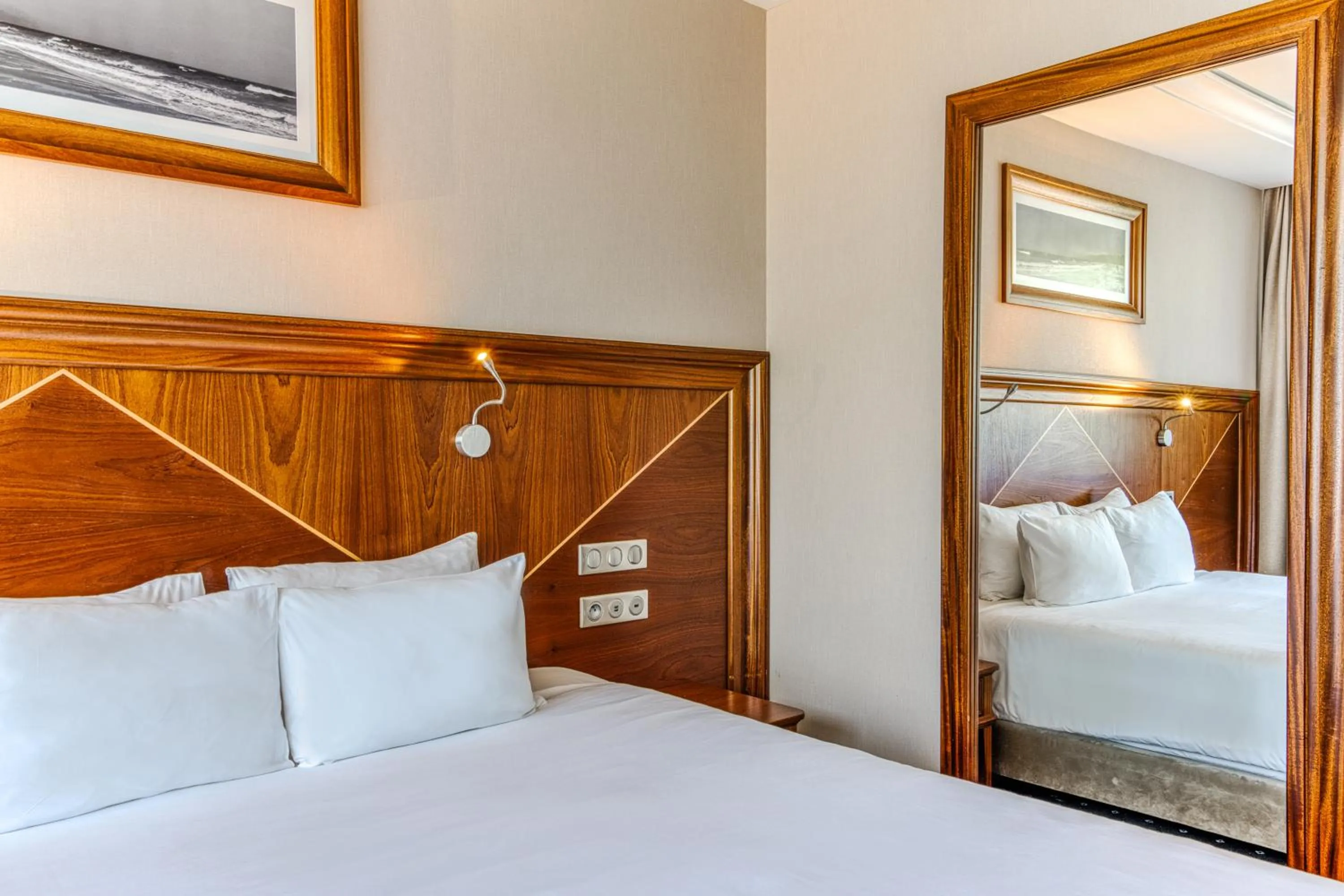 Bed in Hotel Haffner Resort & Spa - Destigo Hotels