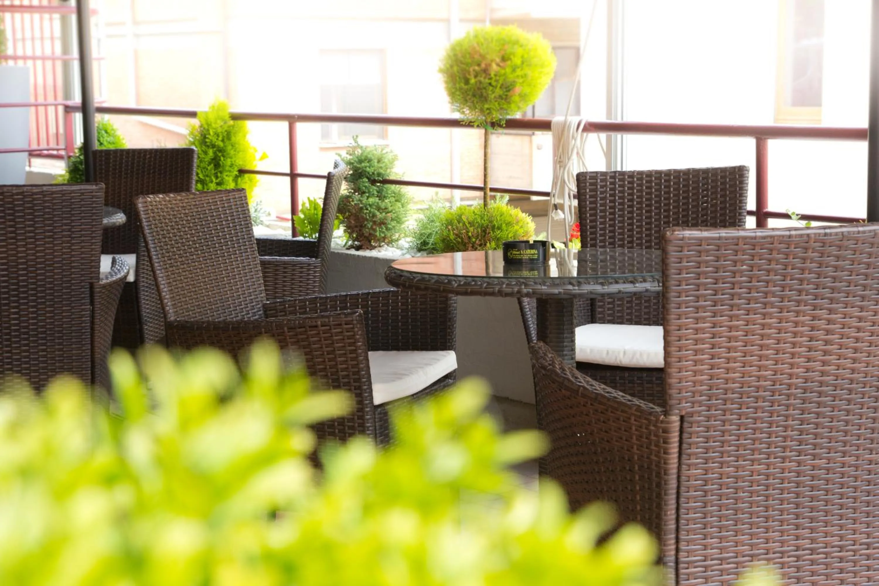 Garden in Santa Caterina Hotel & Bike