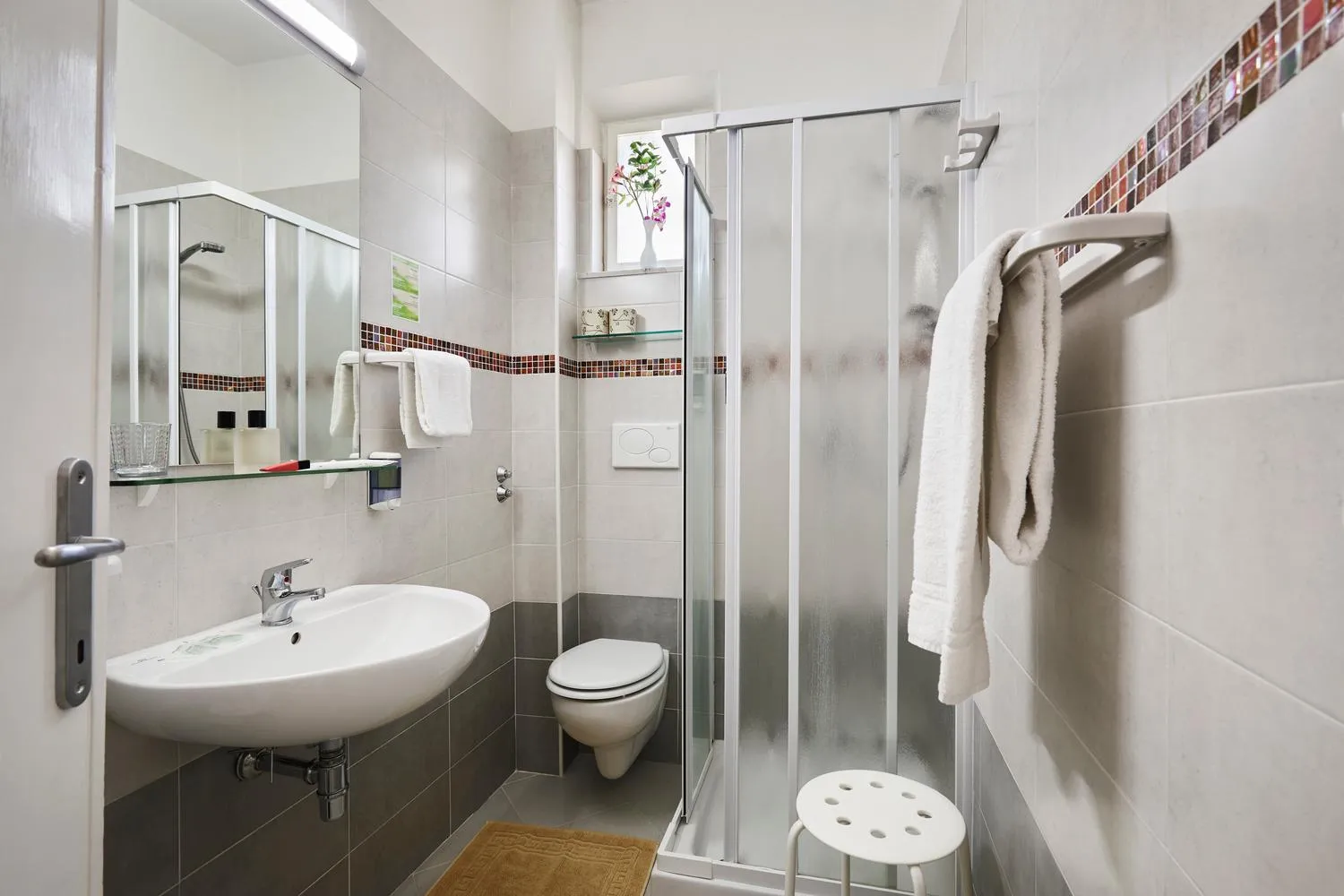 Bathroom in Santa Caterina Hotel & Bike