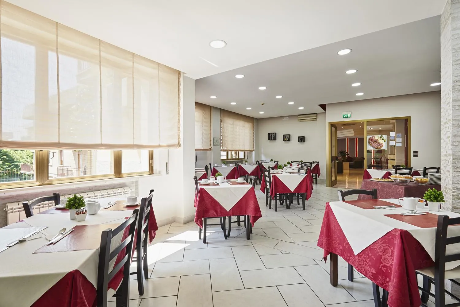 Buffet breakfast in Santa Caterina Hotel & Bike