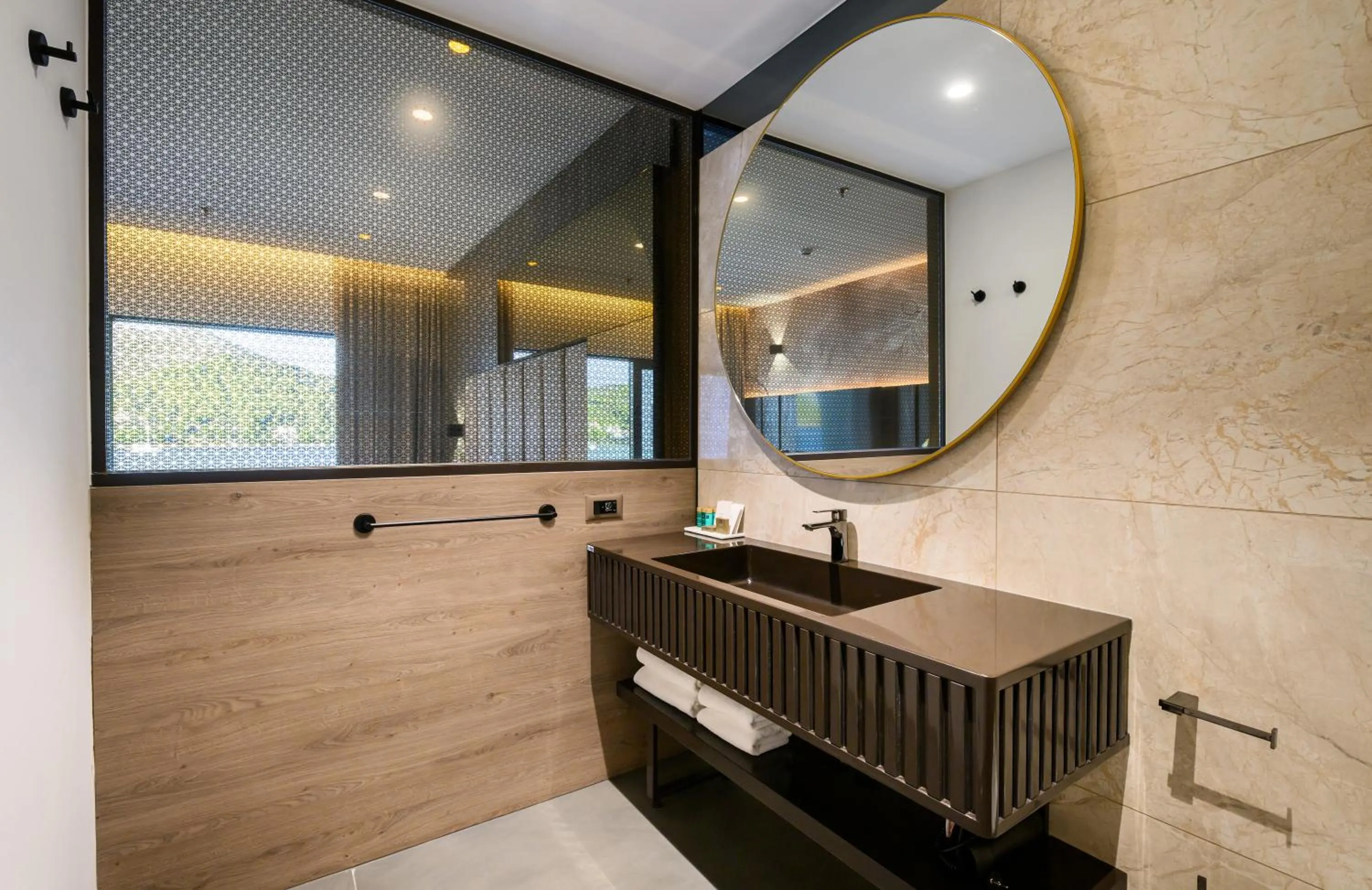 Bathroom in Marinus Beach Hotel