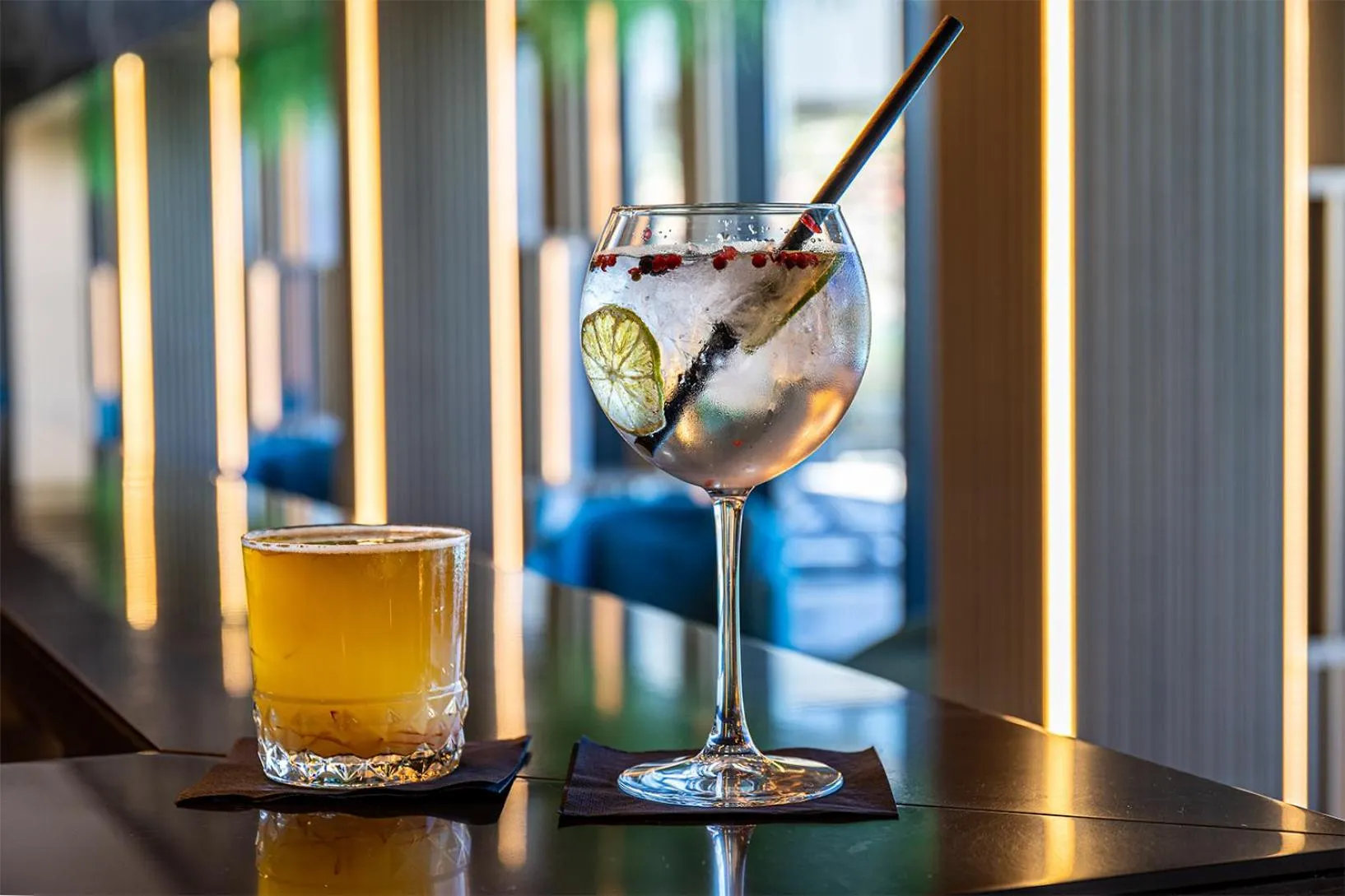 Lounge or bar in Marinus Beach Hotel