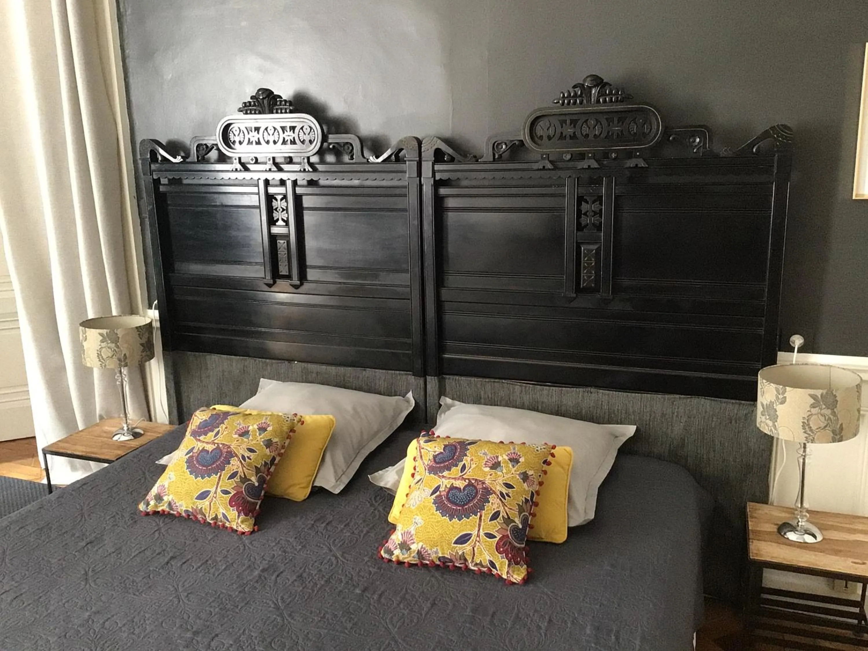 Bed in Une nuit au second Chambre d hôtes