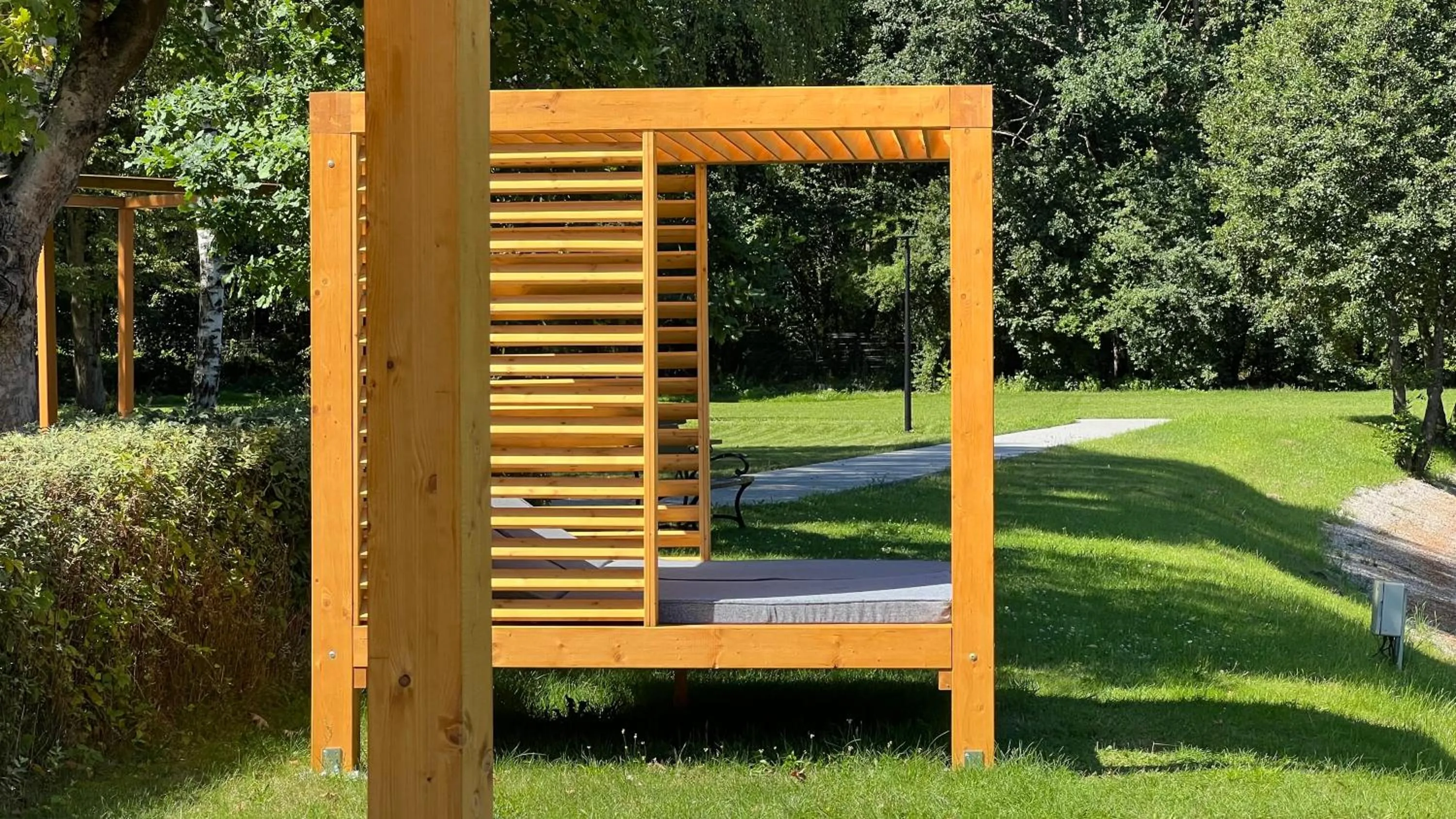 Garden in Hotel Prezydent